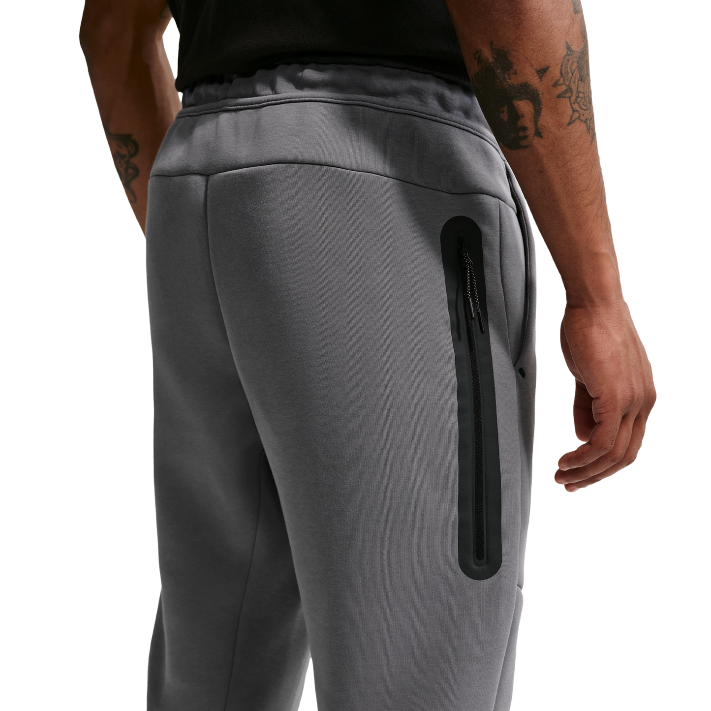 Nike Tech Fleece Jogger - Men's - Smoke Grey/Football Blue