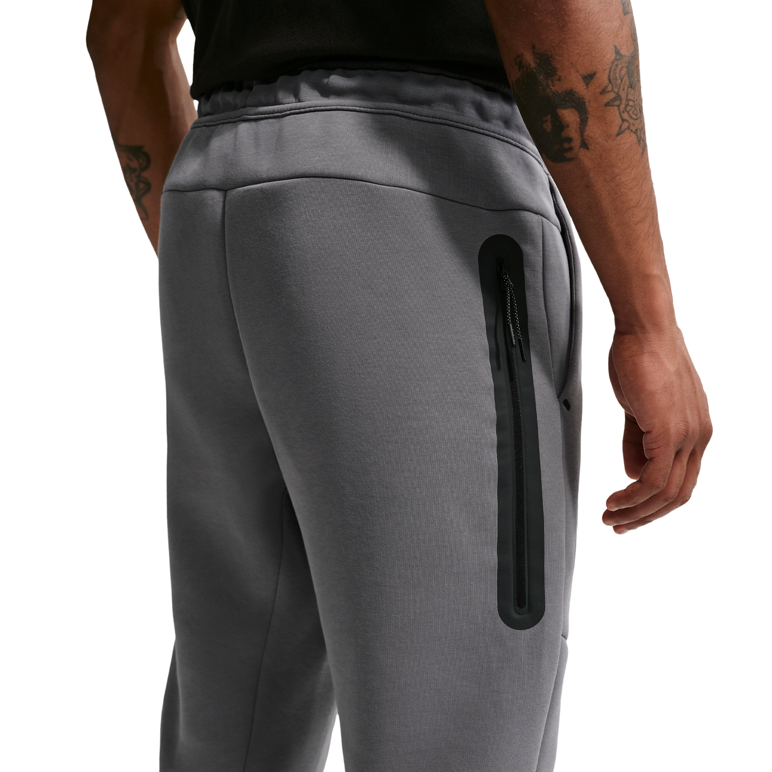 Nike Tech Fleece Jogger - Men's - Smoke Grey/Football Blue