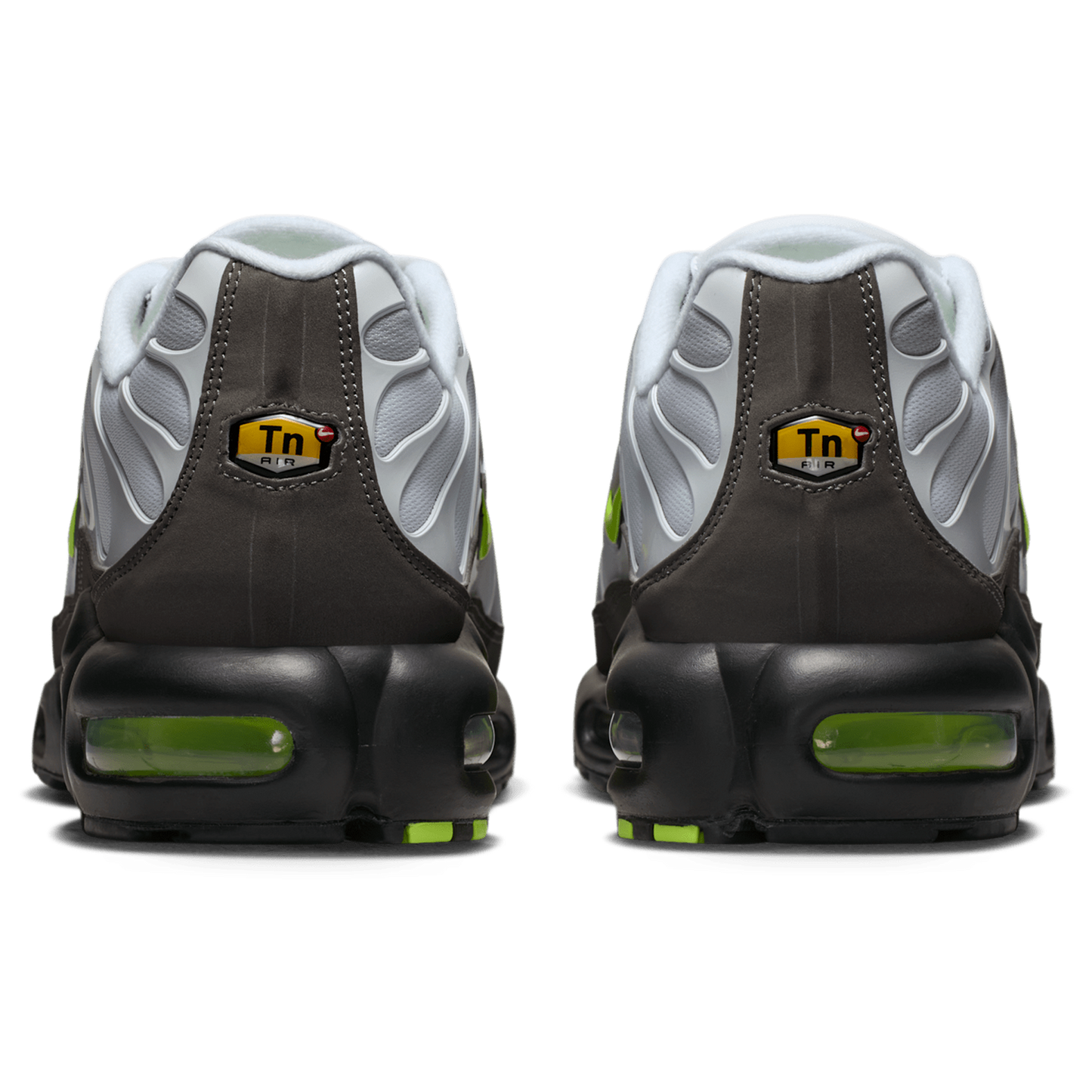 Nike Air Max Plus OG - Men's - Neon Yellow/Gray/White