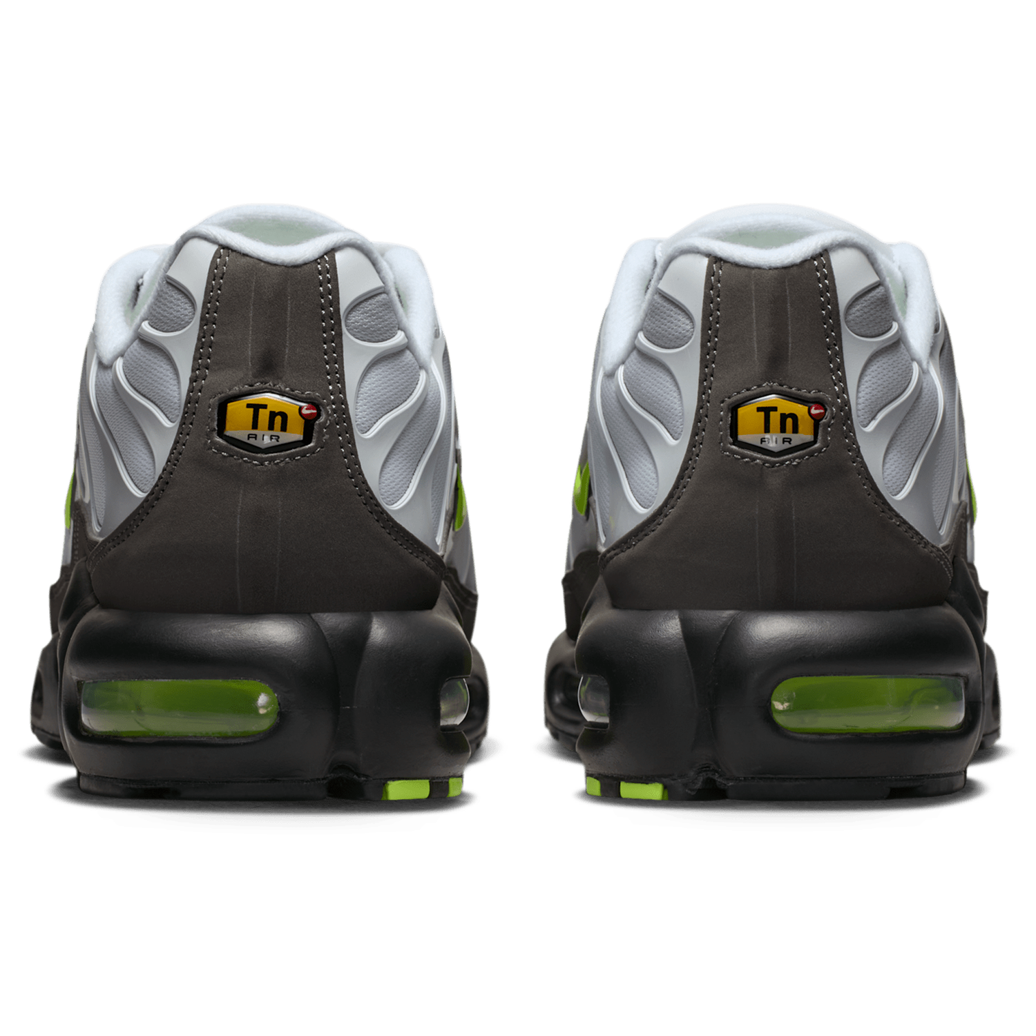 Nike Air Max Plus OG - Men's - Neon Yellow/Gray/White