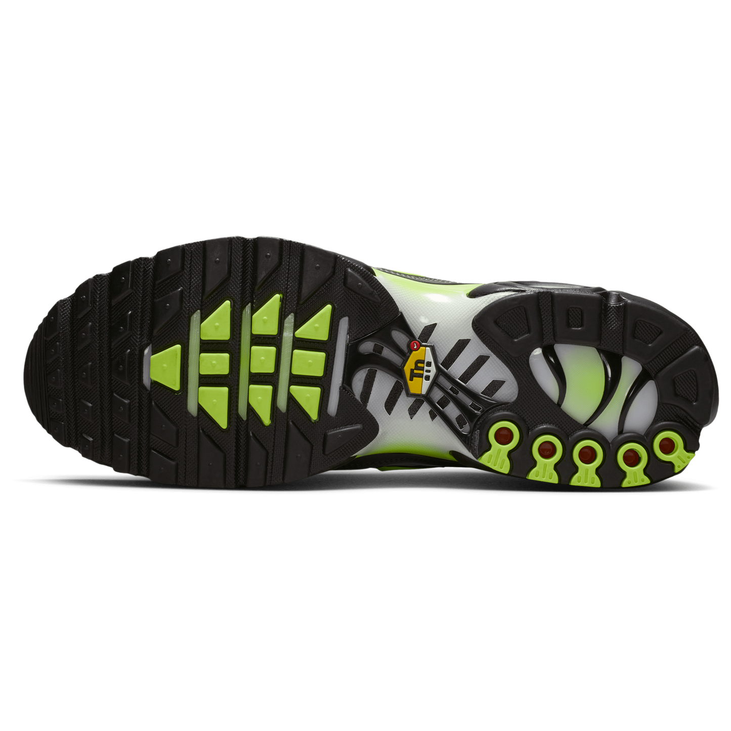 Nike Air Max Plus OG - Men's - Neon Yellow/Gray/White