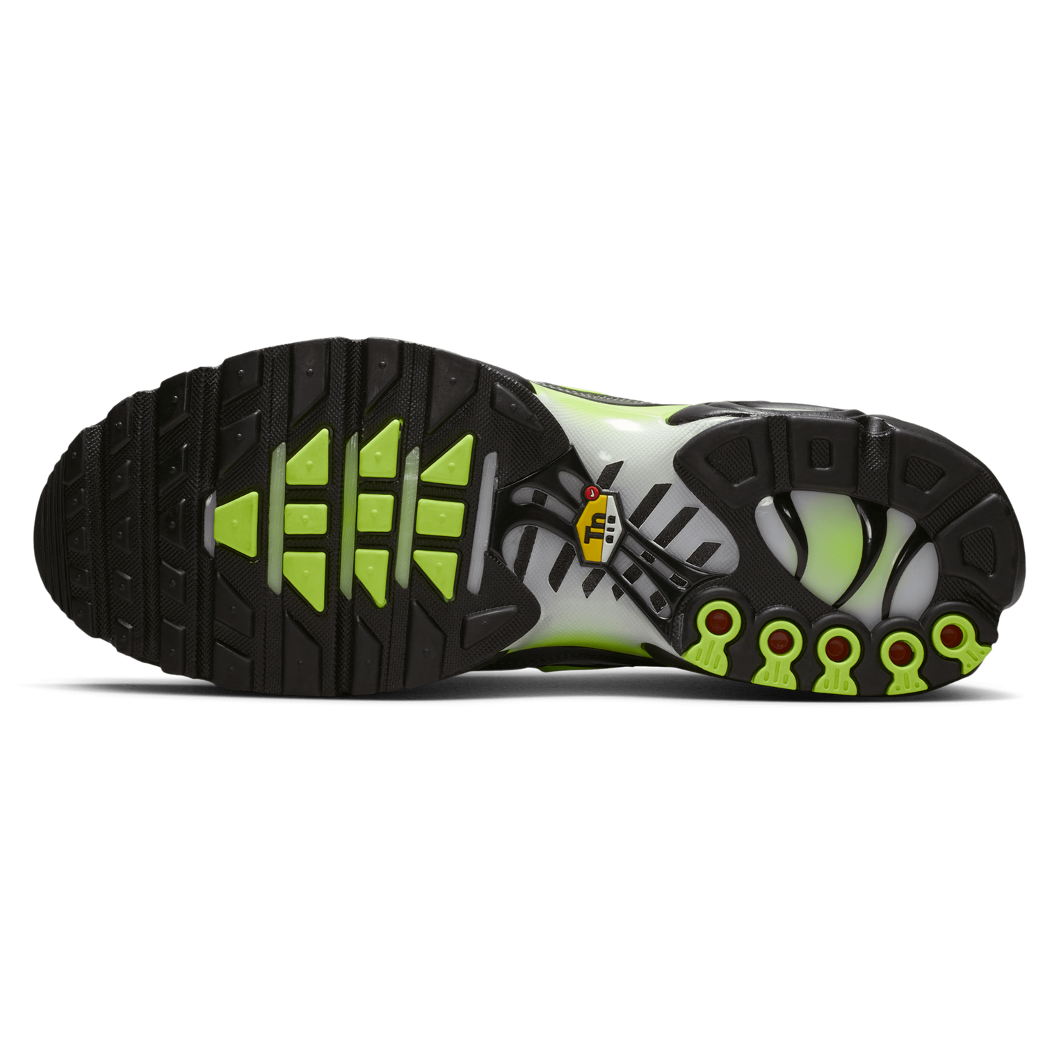 Nike Air Max Plus OG - Men's - Neon Yellow/Gray/White