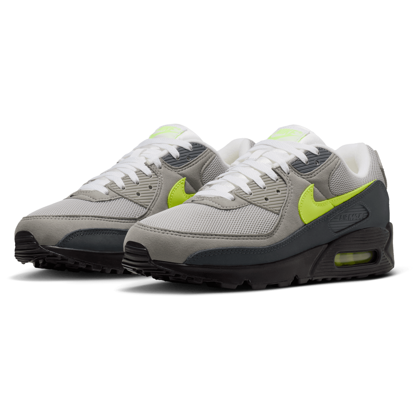 Nike Air Max 90 Prm Reflect - Men's - Neon Yellow/Anthracite/Black
