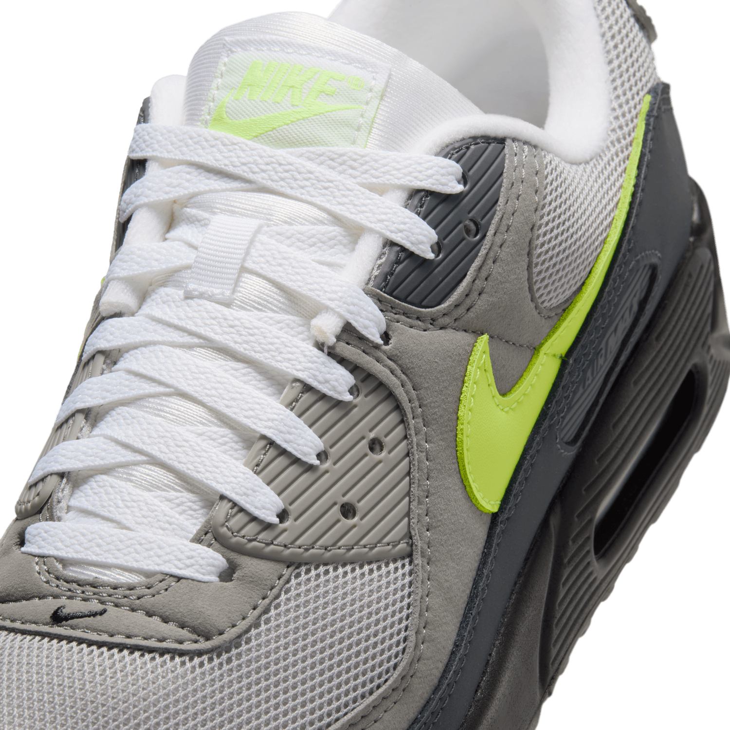 Nike Air Max 90 Prm Reflect - Men's - Neon Yellow/Anthracite/Black