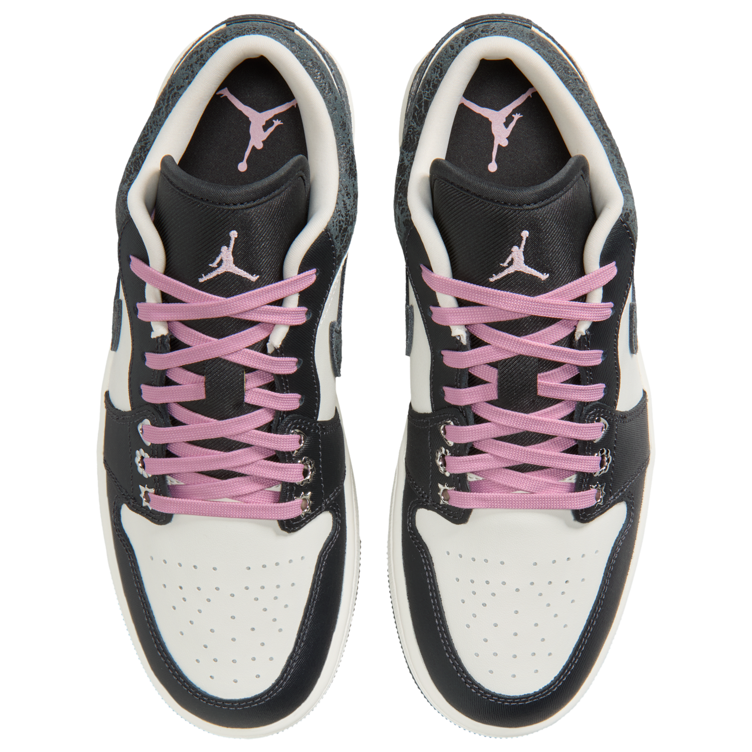 Jordan AJ 1 Low - Women's - Iced Carmine/Sail/Anthracite