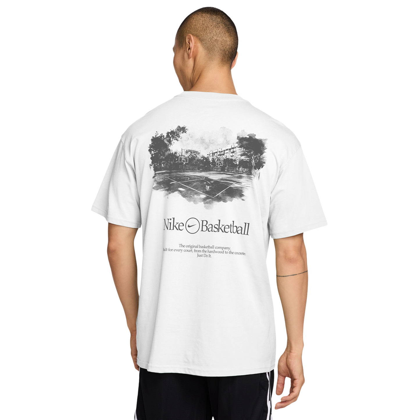 Nike M90 OC Loose T-Shirt - Men's - White/Black