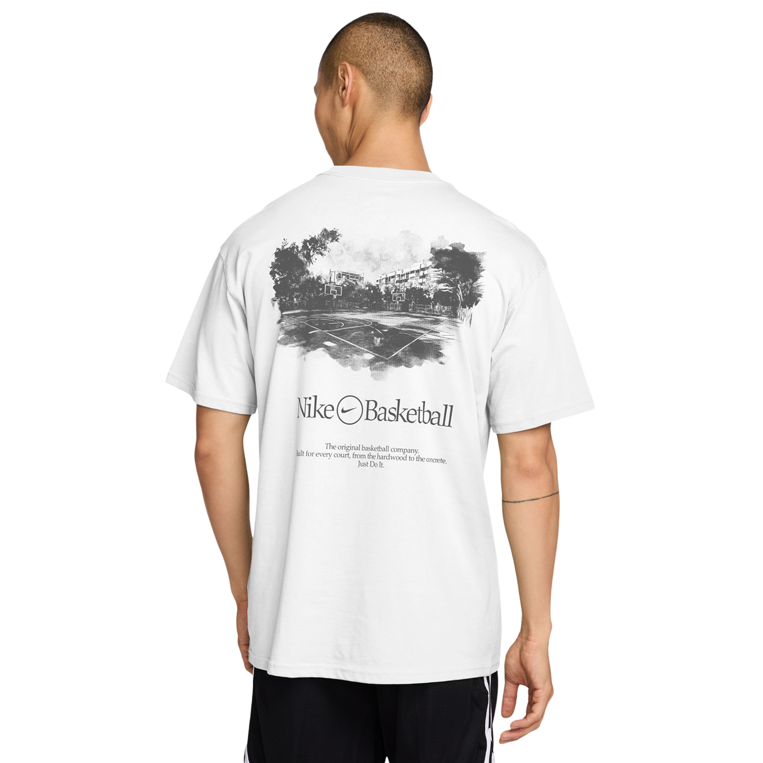 Nike M90 OC Loose T-Shirt - Men's - White/Black