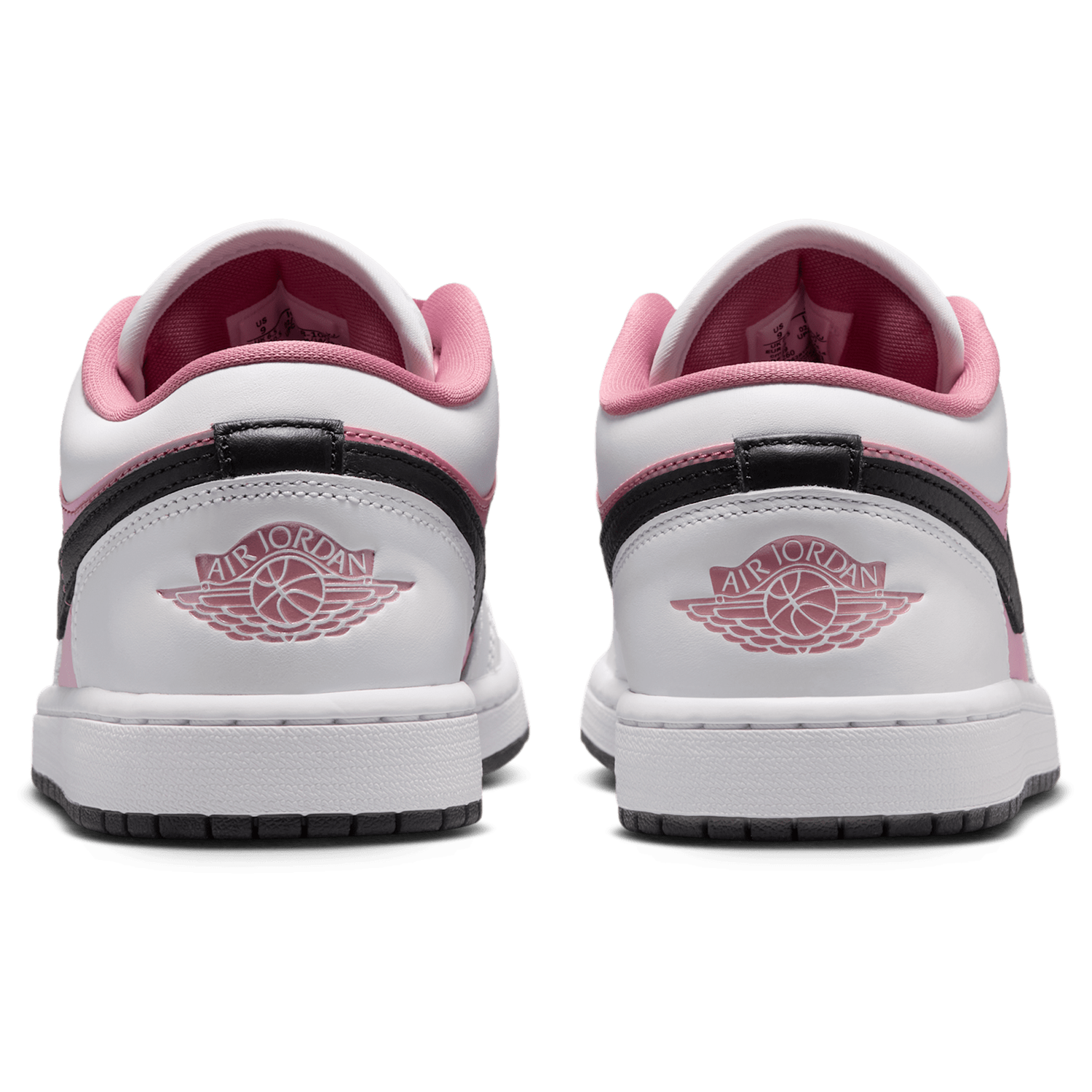 Jordan AJ 1 Low SE - Women's - Black/White/Desert Berry