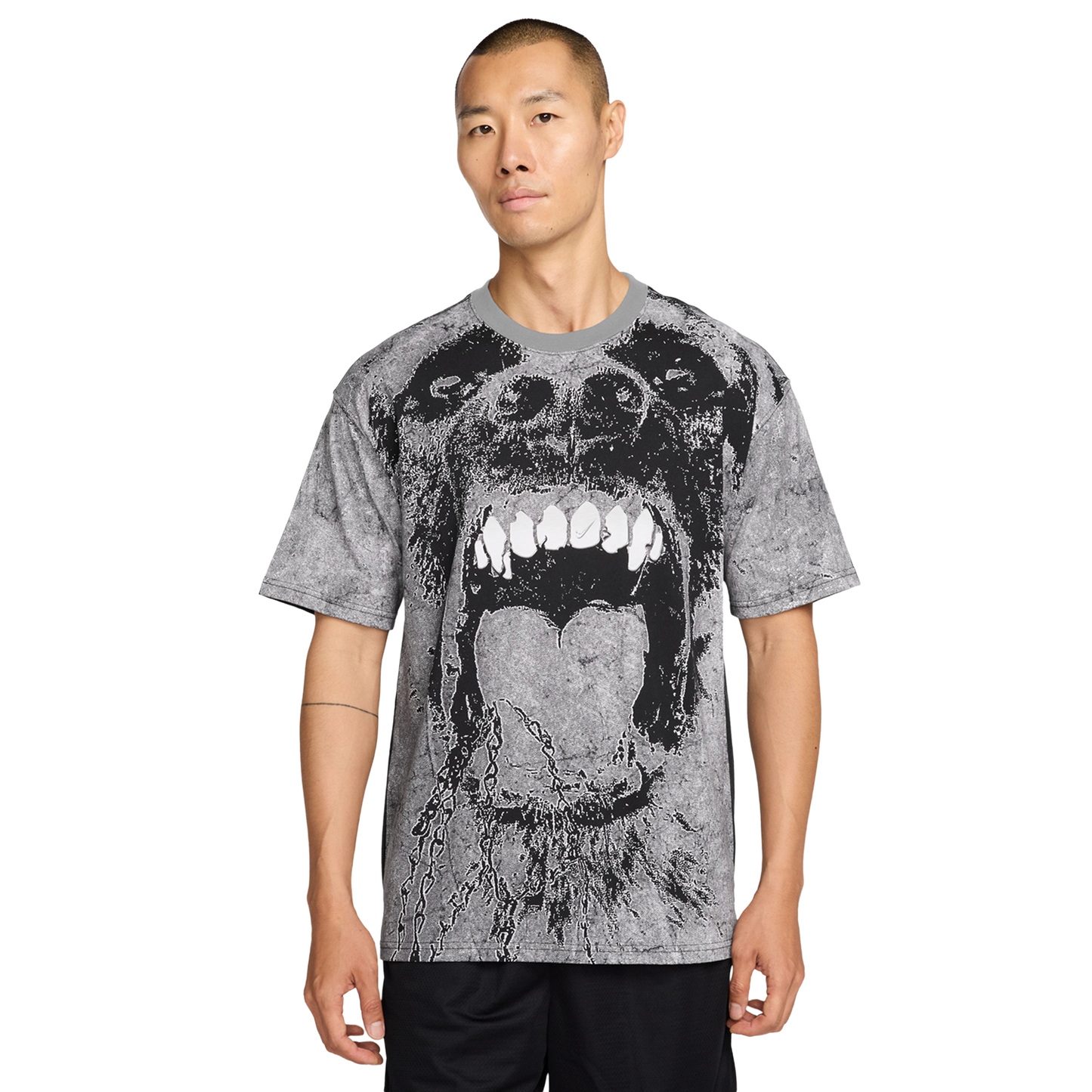 Nike M90 OC Loose T-Shirt - Men's - Black/Grey