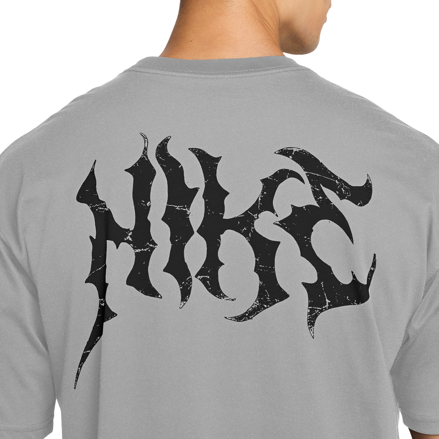Nike M90 OC Loose T-Shirt - Men's - Black/Grey