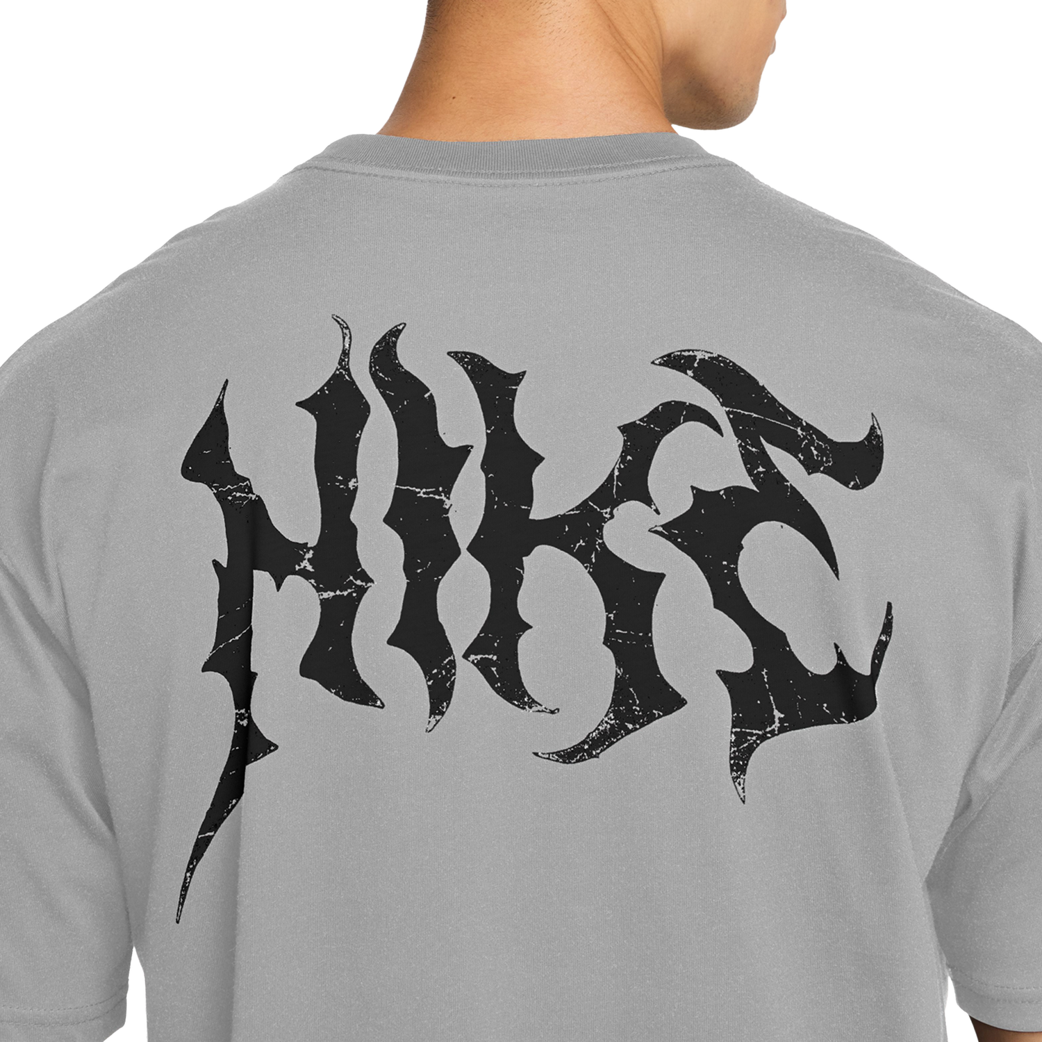 Nike M90 OC Loose T-Shirt - Men's - Black/Grey
