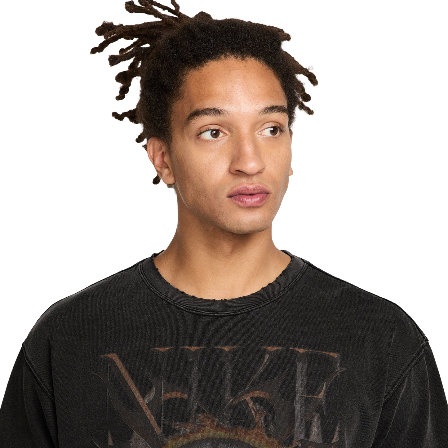 Nike M90 OC Loose F1 T-Shirt - Men's - Orange/Black