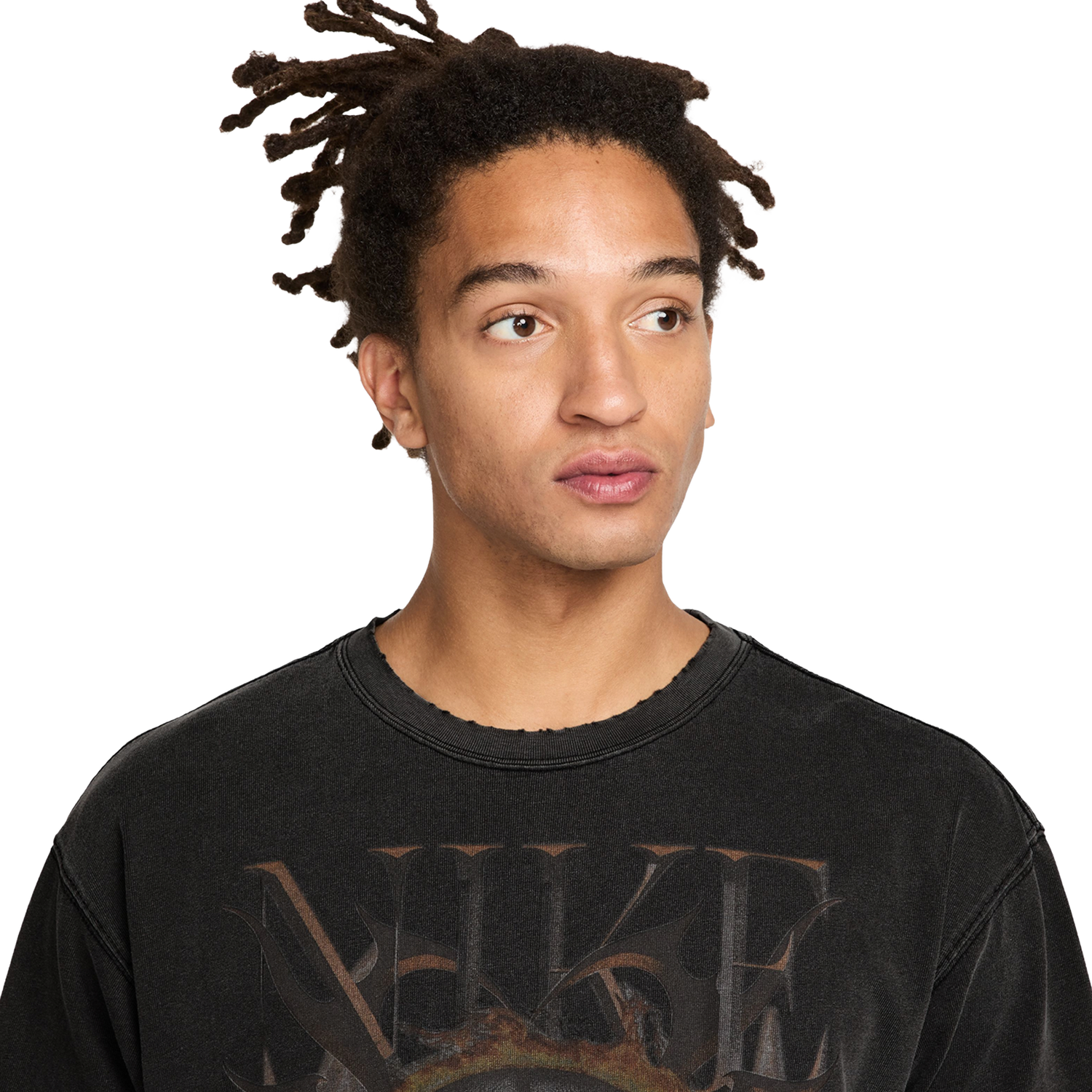 Nike M90 OC Loose F1 T-Shirt - Men's - Orange/Black