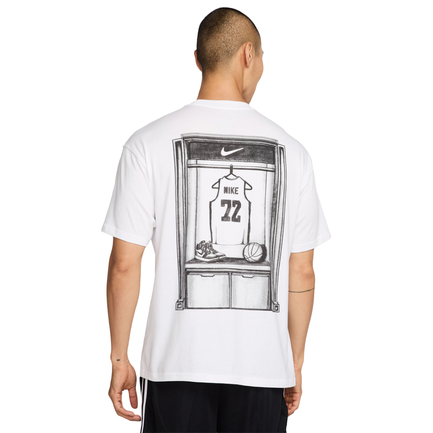 Nike OC LSE Locker T-Shirt - Men's - Black/White