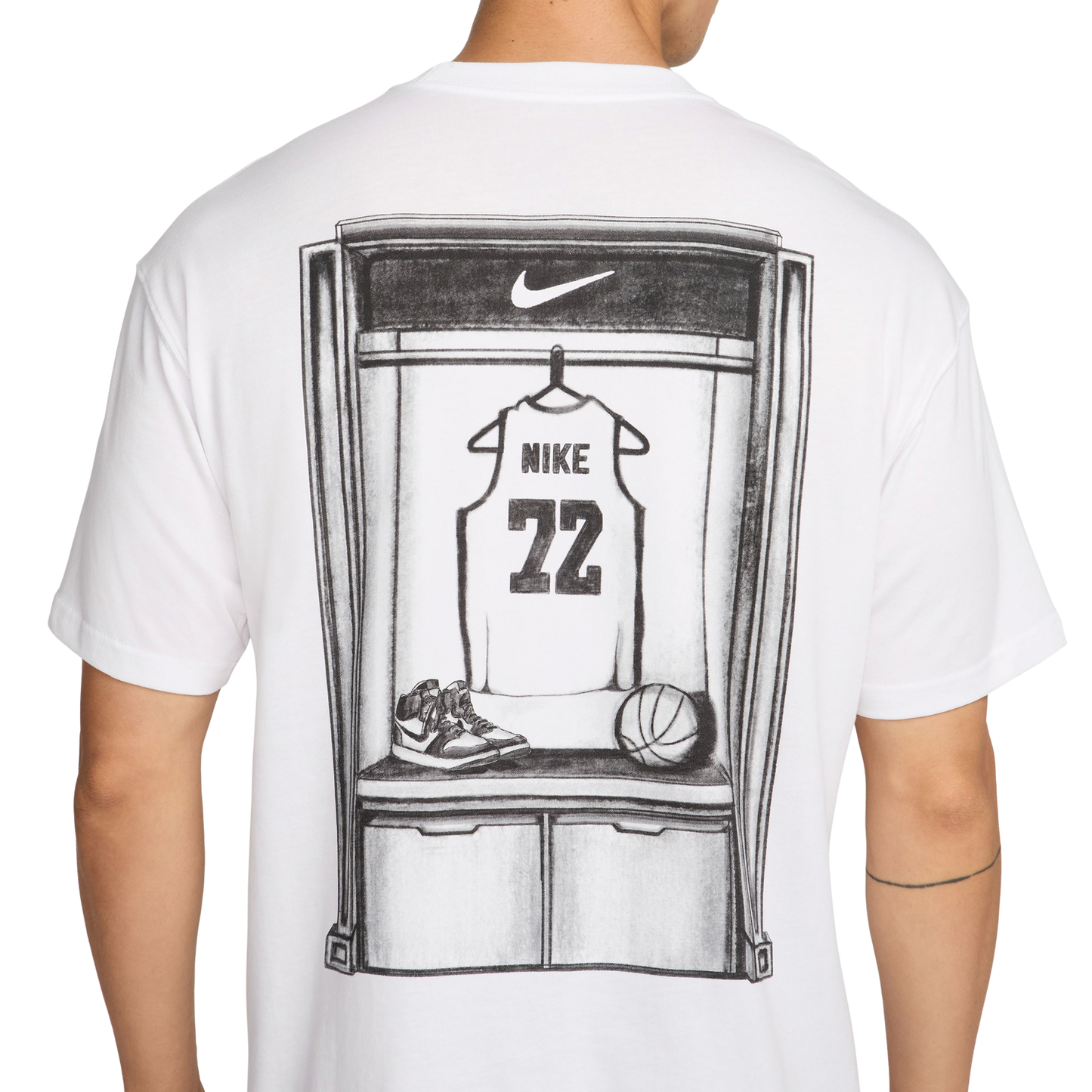 Nike OC LSE Locker T-Shirt - Men's - Black/White
