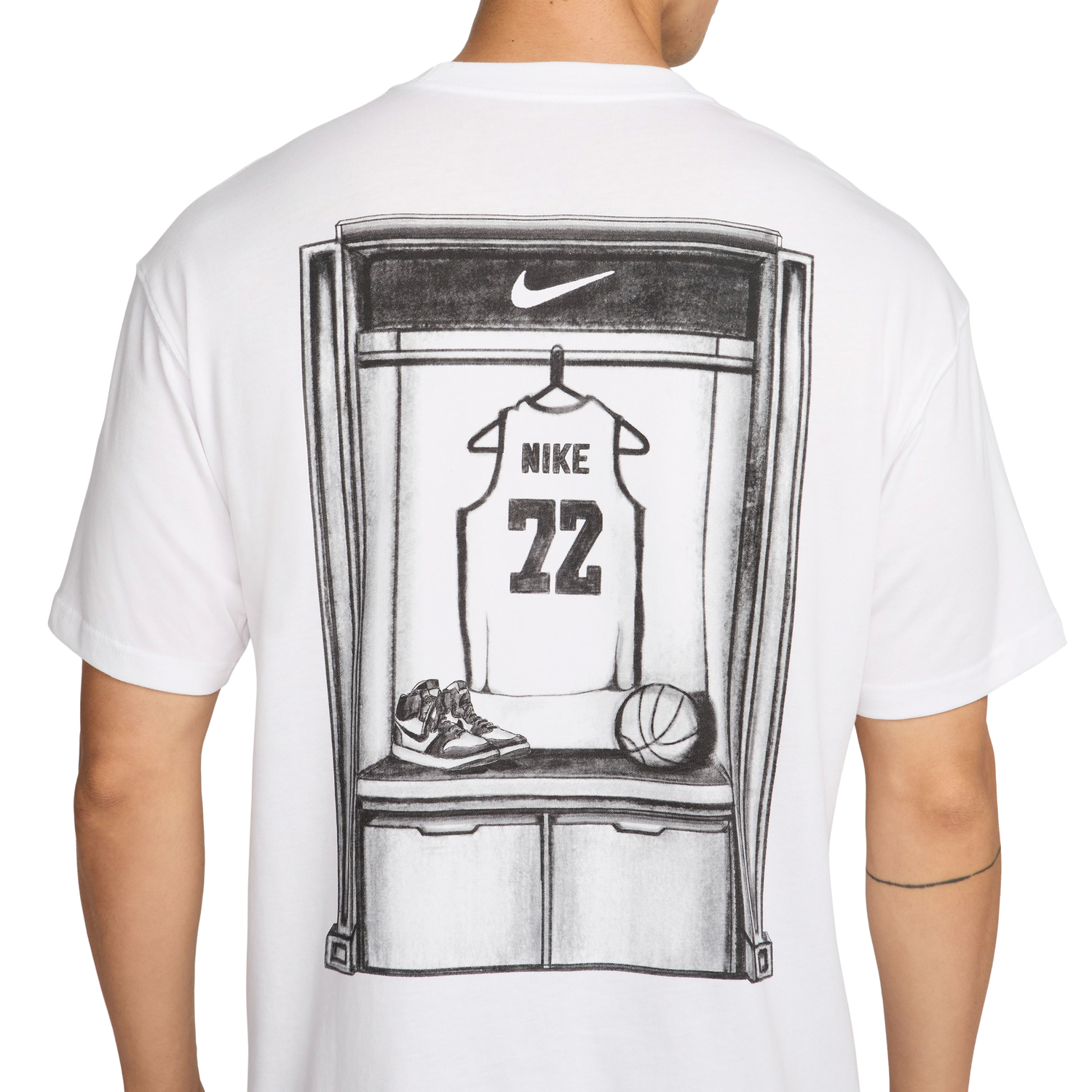 Nike OC LSE Locker T-Shirt - Men's - Black/White