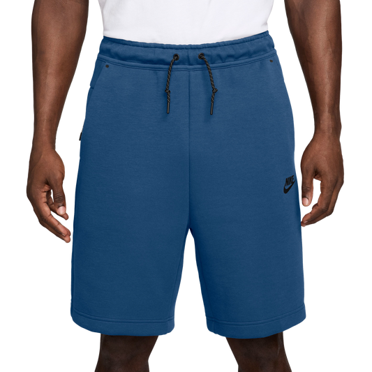 Nike Tech Fleece Shorts - Men's - Blue/Black