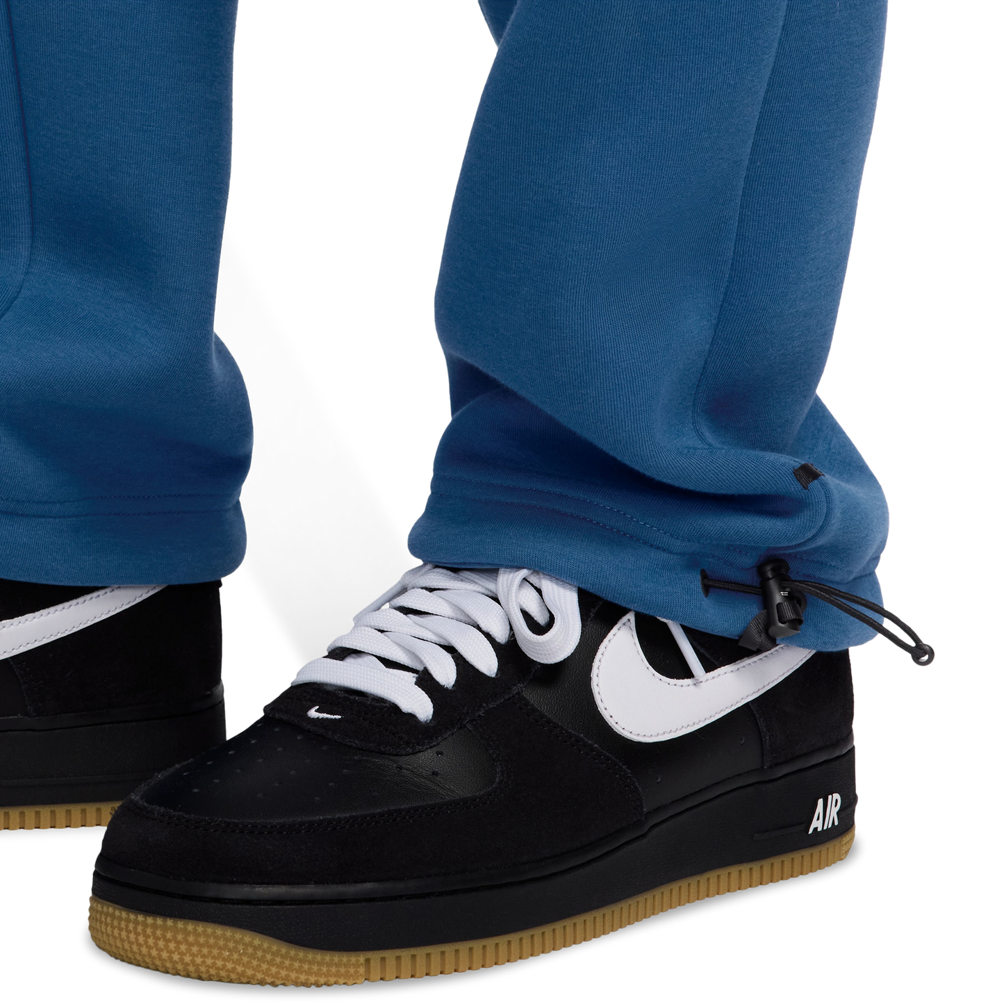 Nike Tech Fleece Open Hem Pants - Men's - Blue/Black