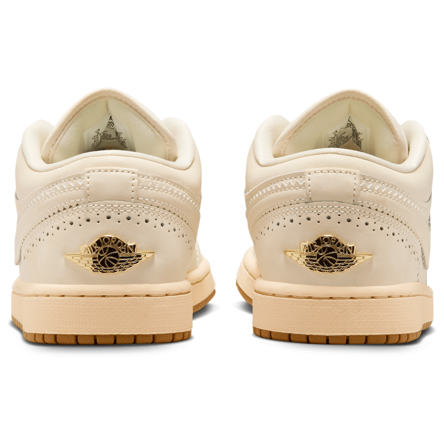 Jordan AJ 1 Low SE V2 - Women's - Chalk/Chalk/Metallic Gold