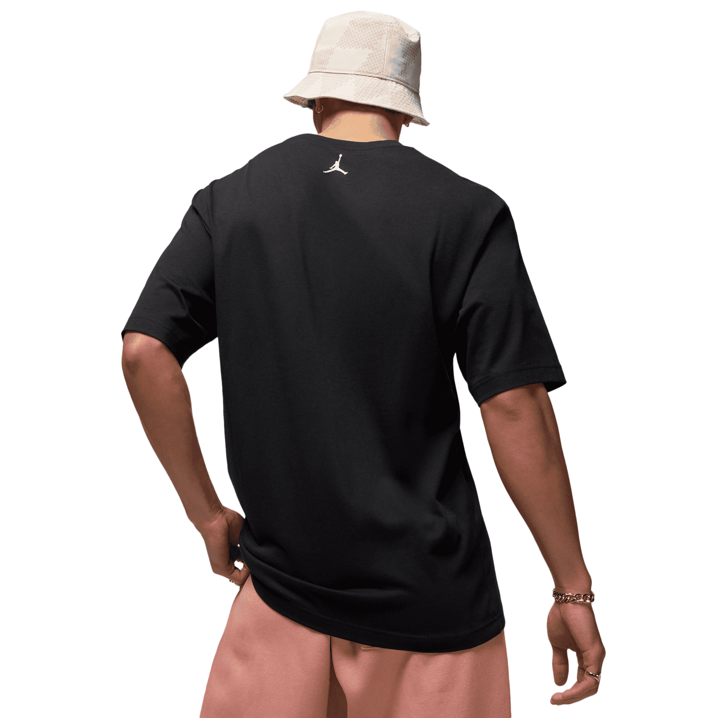 Jordan NC GOAT Short Sleeve Crew - Men's - Black/White