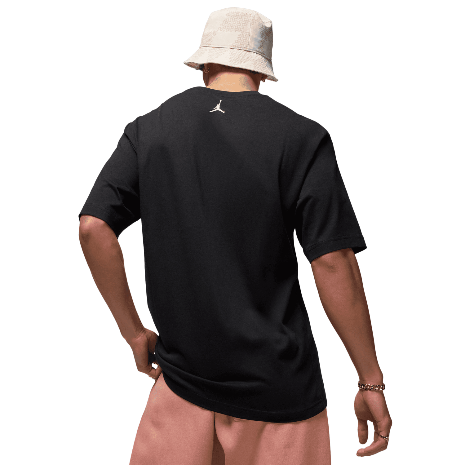 Jordan NC GOAT Short Sleeve Crew - Men's - Black/White