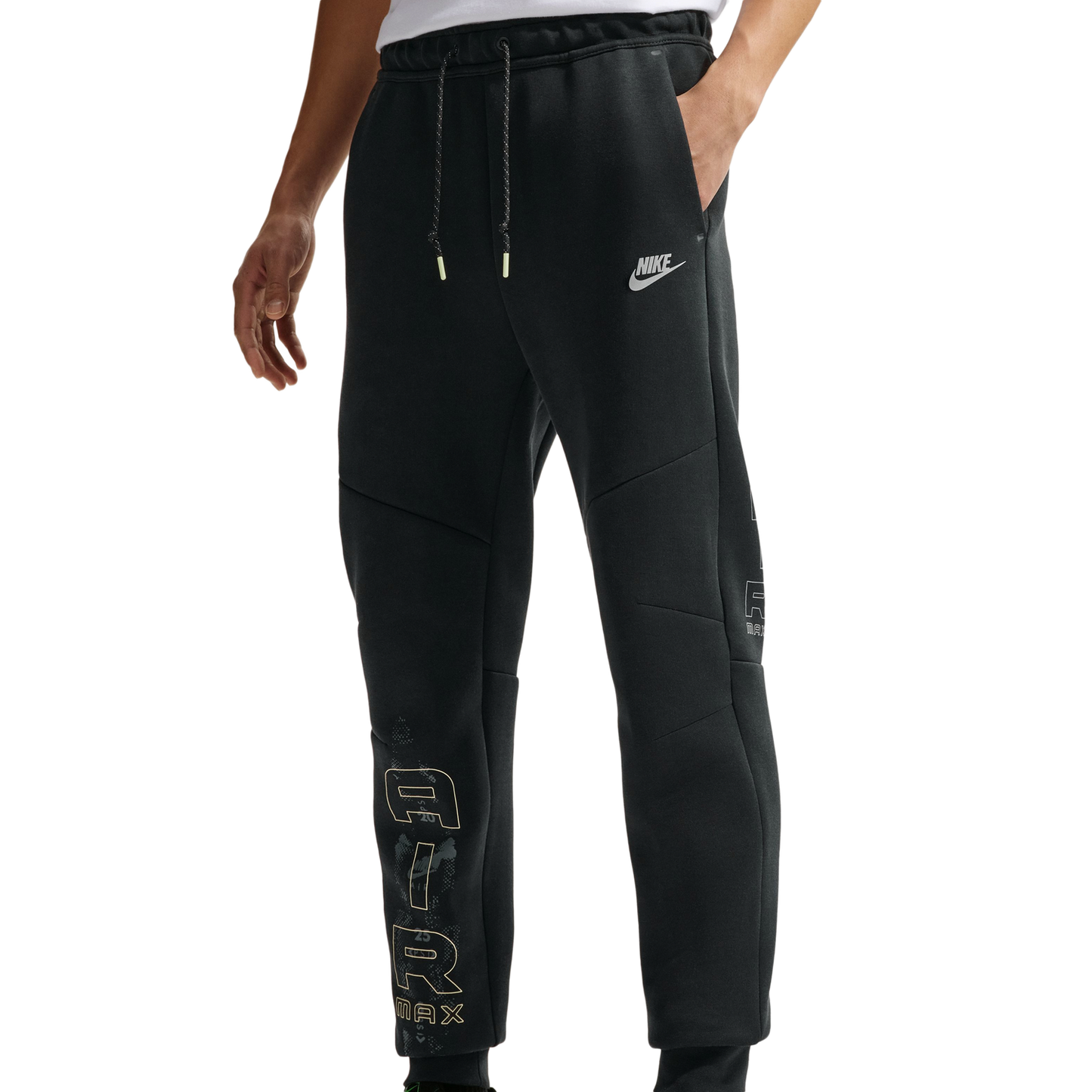 Nike Tech Fleece Jogger - Men's - Volt/Black