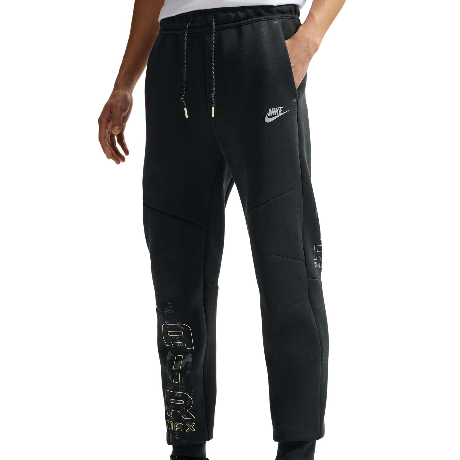 Nike Tech Fleece Jogger - Men's - Volt/Black