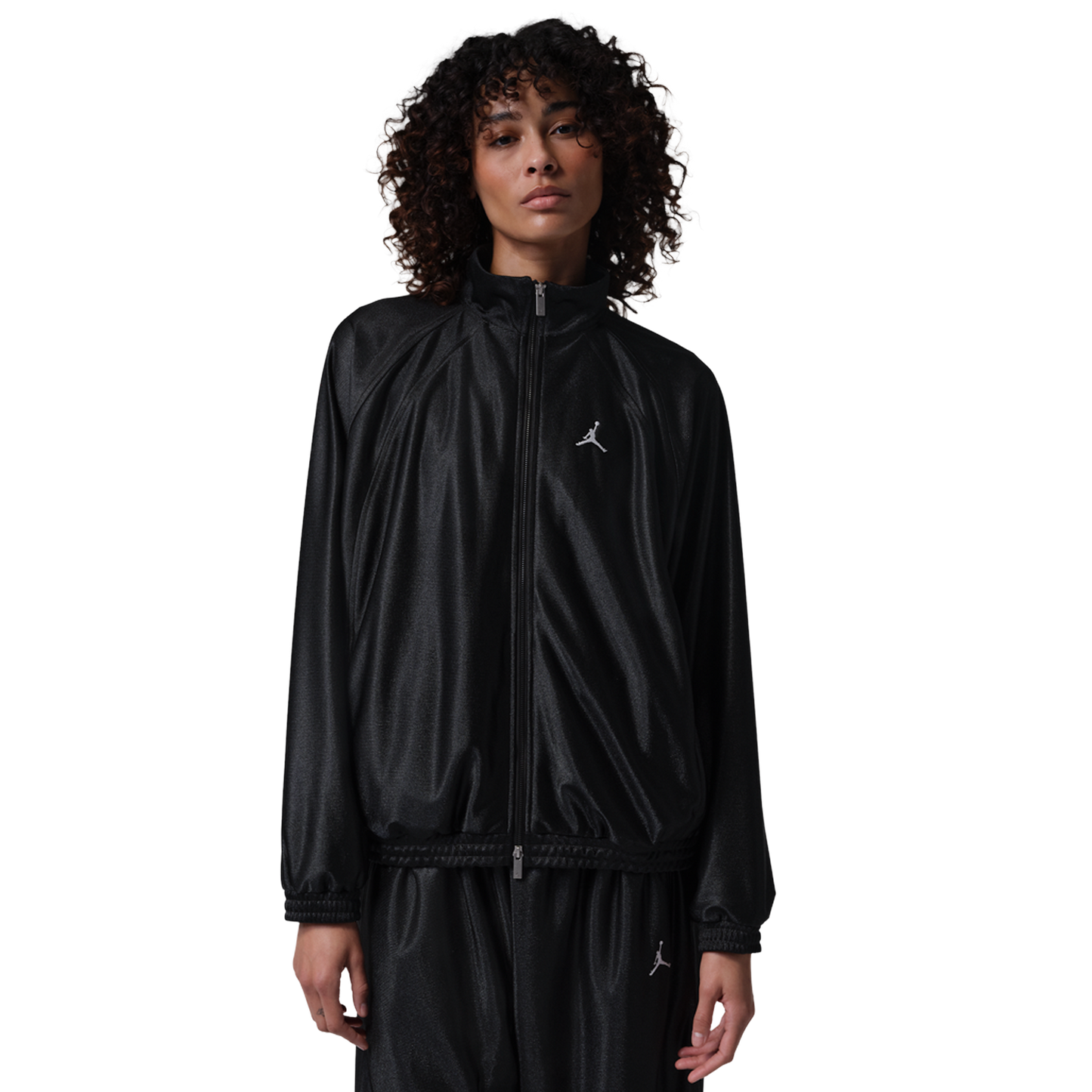 Jordan Brooklyn Track Jacket - Women's - Black/White