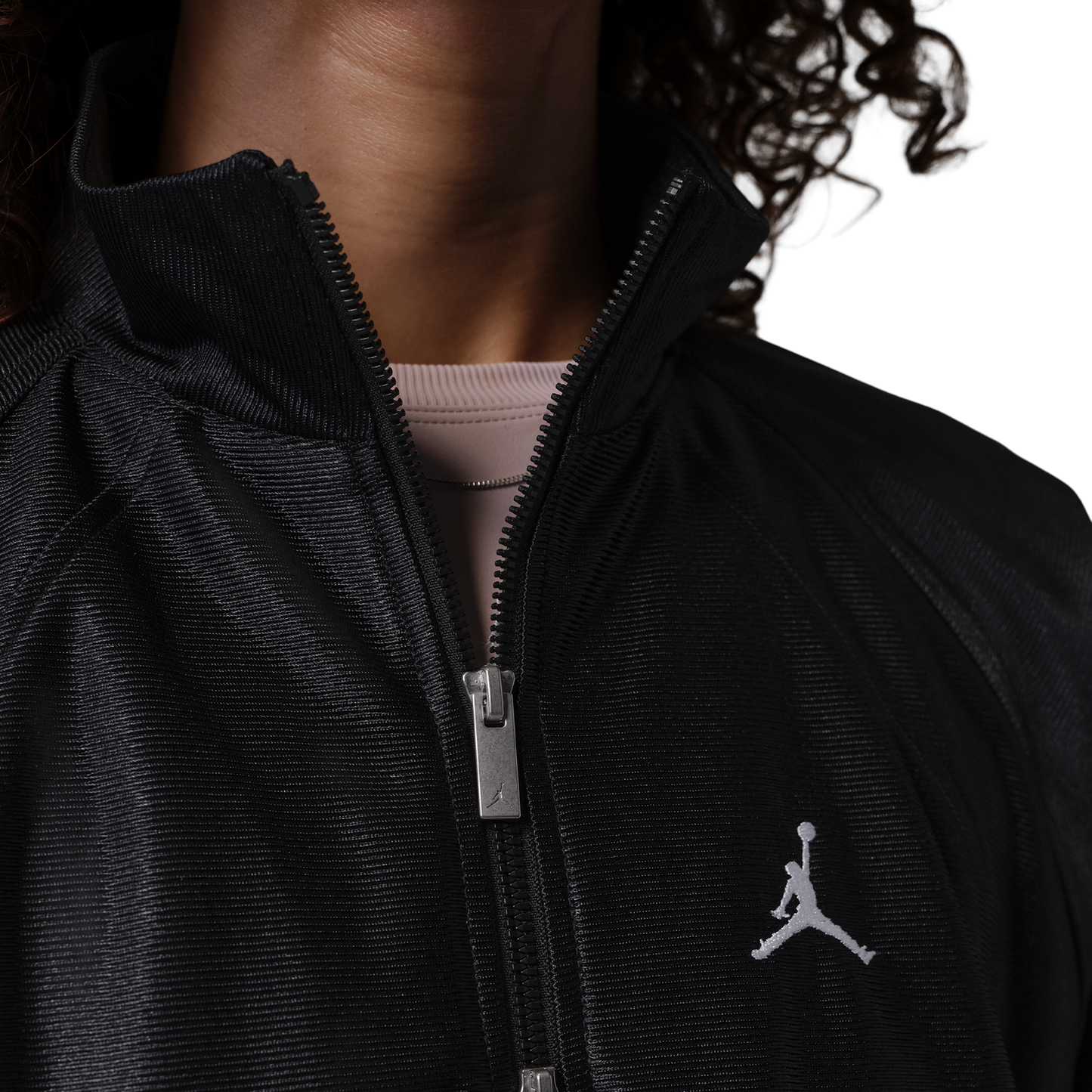 Jordan Brooklyn Track Jacket - Women's - Black/White