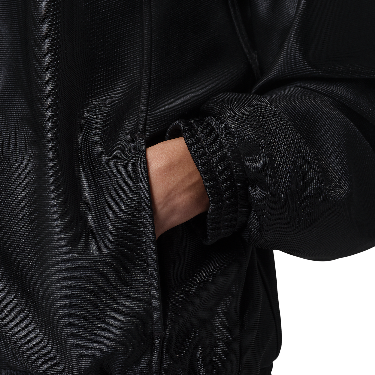 Jordan Brooklyn Track Jacket - Women's - Black/White