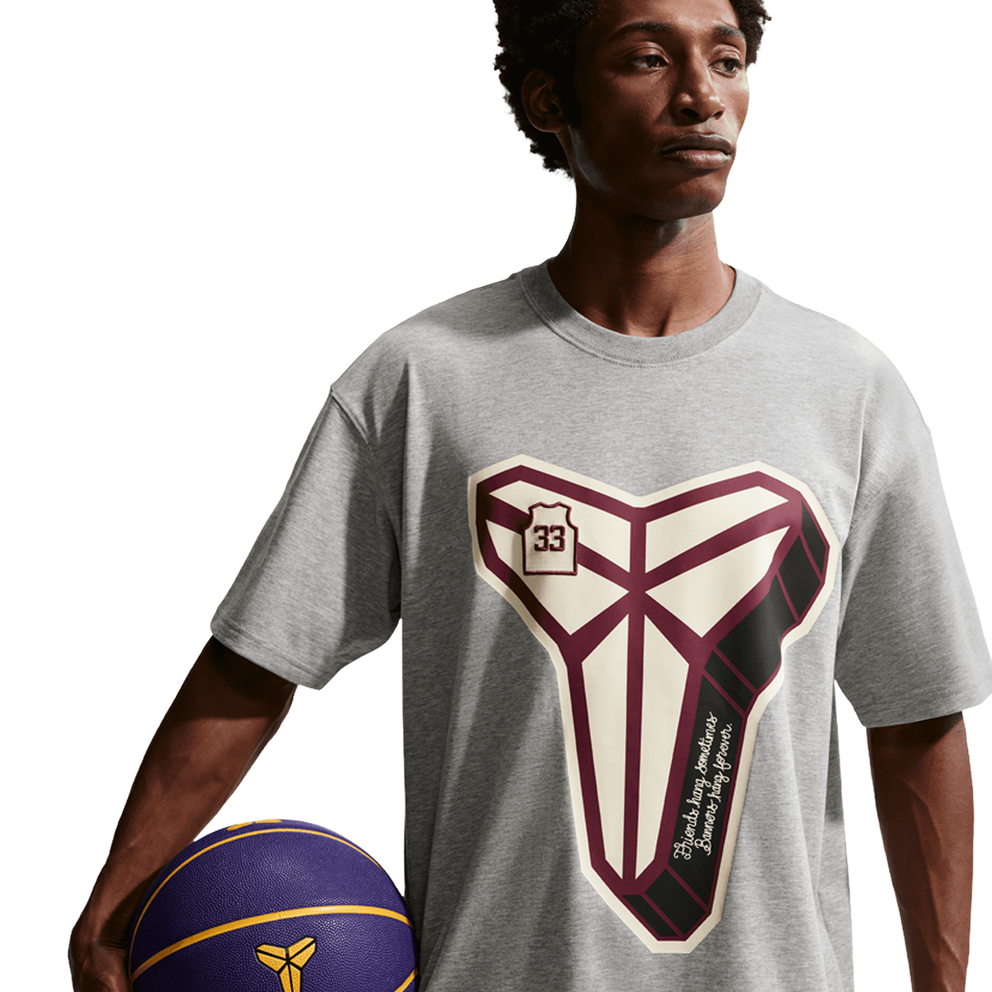 Nike Kobe Dri-FIT M90 SC T-Shirt - Men's - Gray