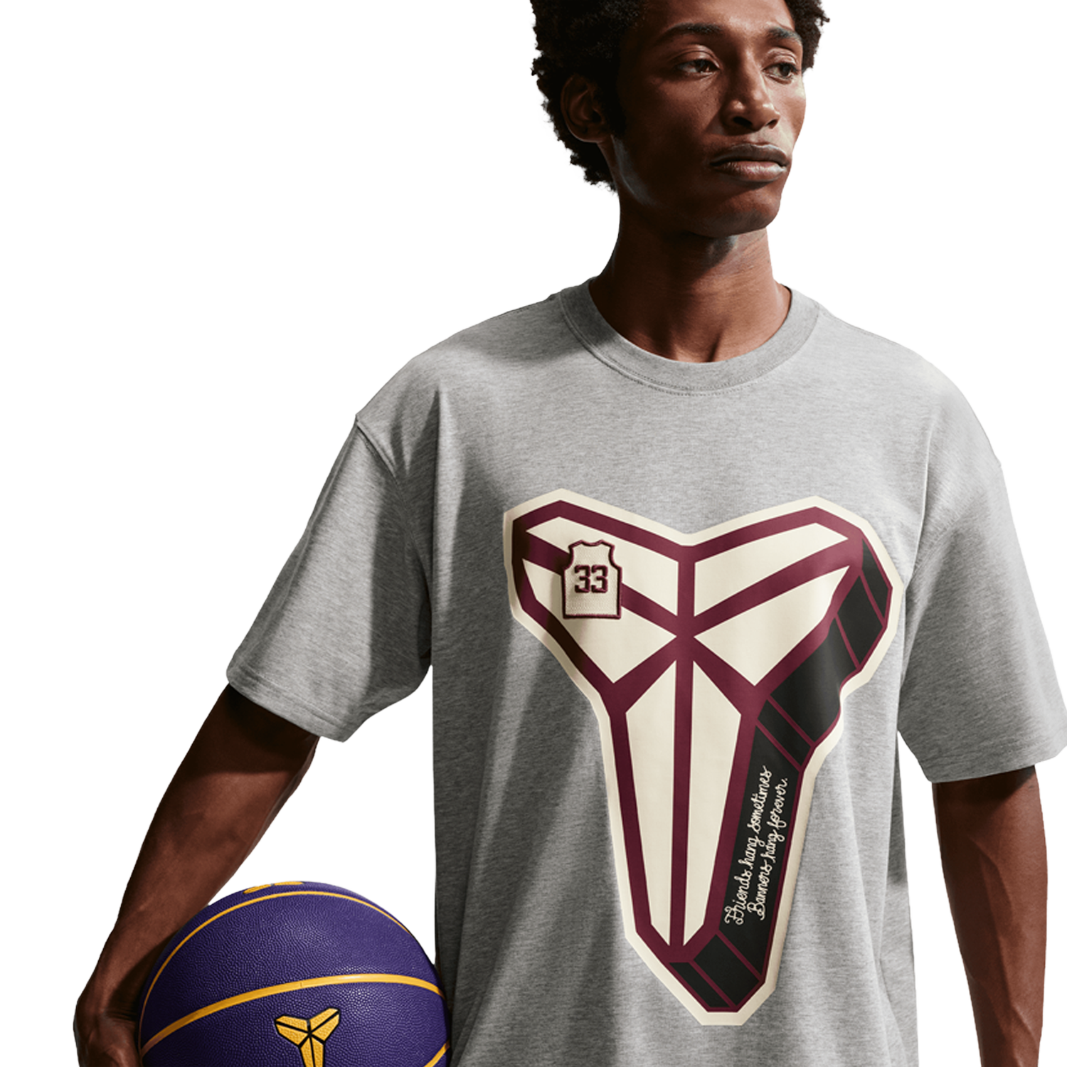 Nike Kobe Dri-FIT M90 SC T-Shirt - Men's - Gray