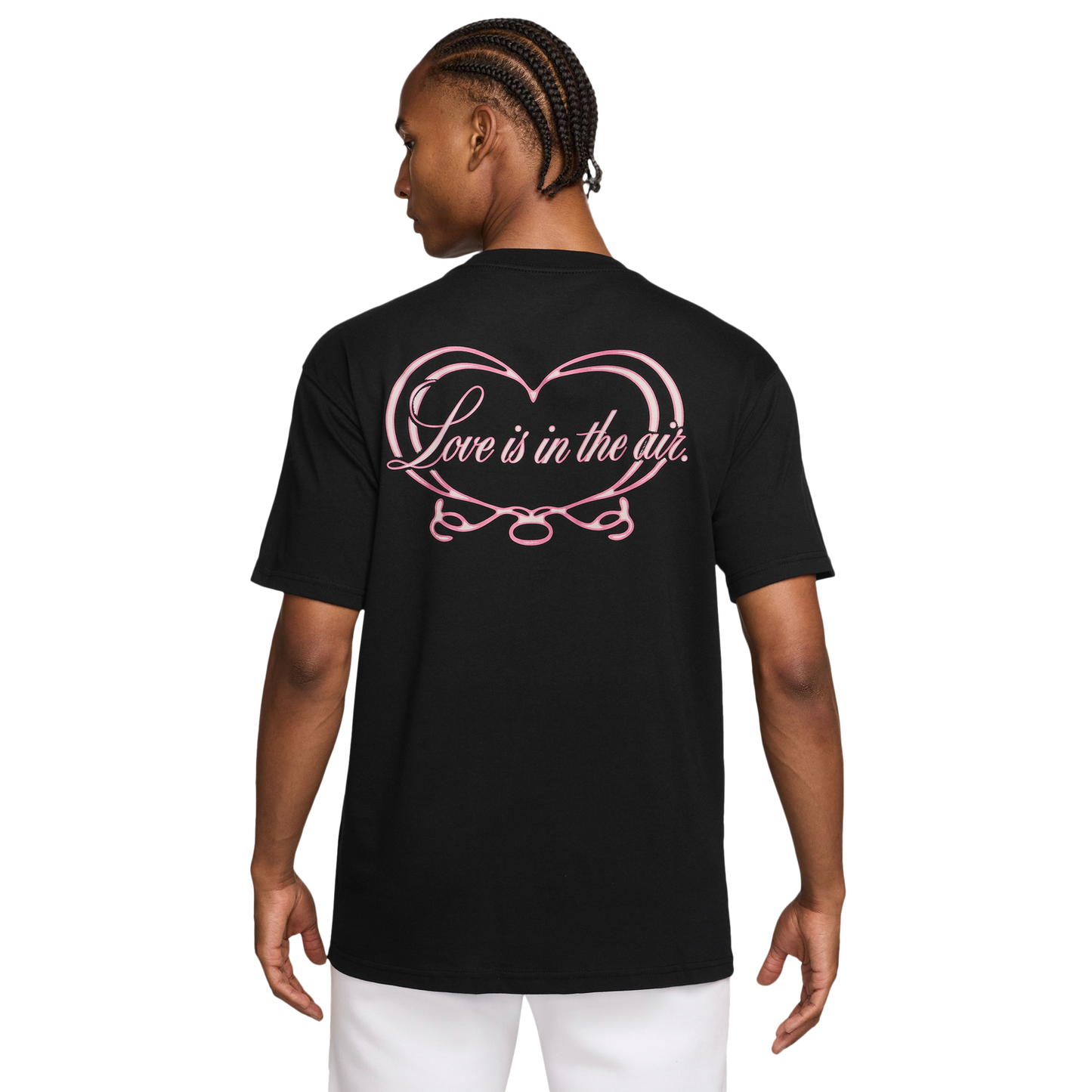 Nike Loose Love in Air T-Shirt - Men's - Black/Pink