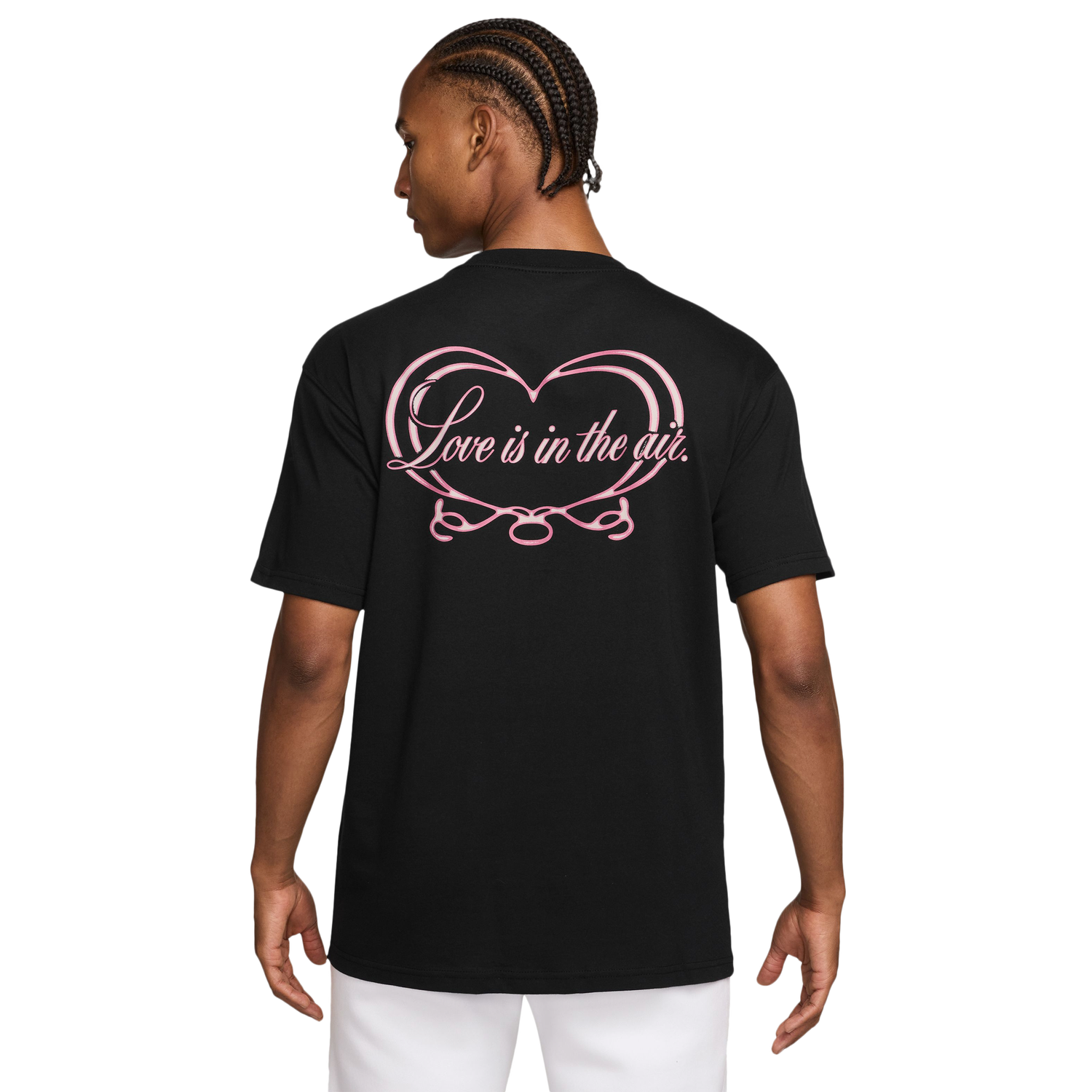 Nike Loose Love in Air T-Shirt - Men's - Black/Pink