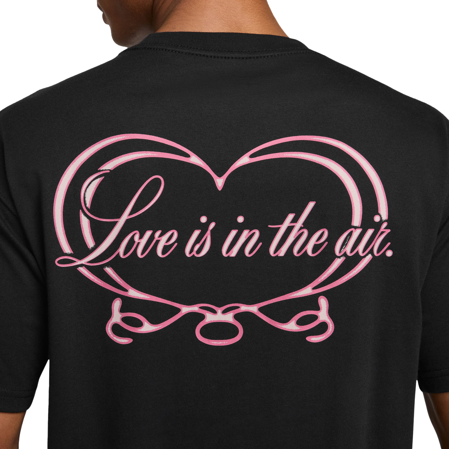 Nike Loose Love in Air T-Shirt - Men's - Black/Pink