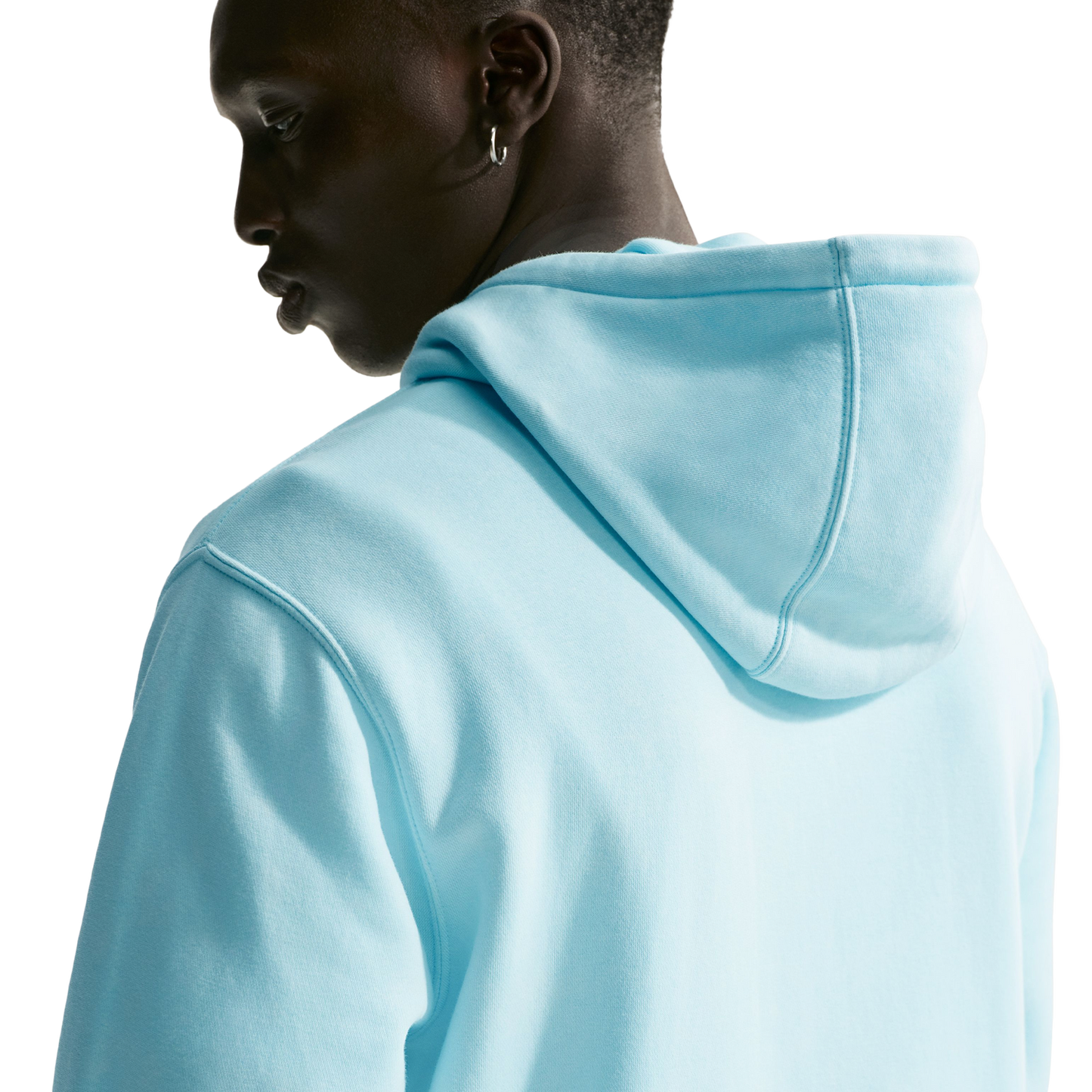 Nike CWash Club Basketball Hoodie - Men's - Blue/Blue