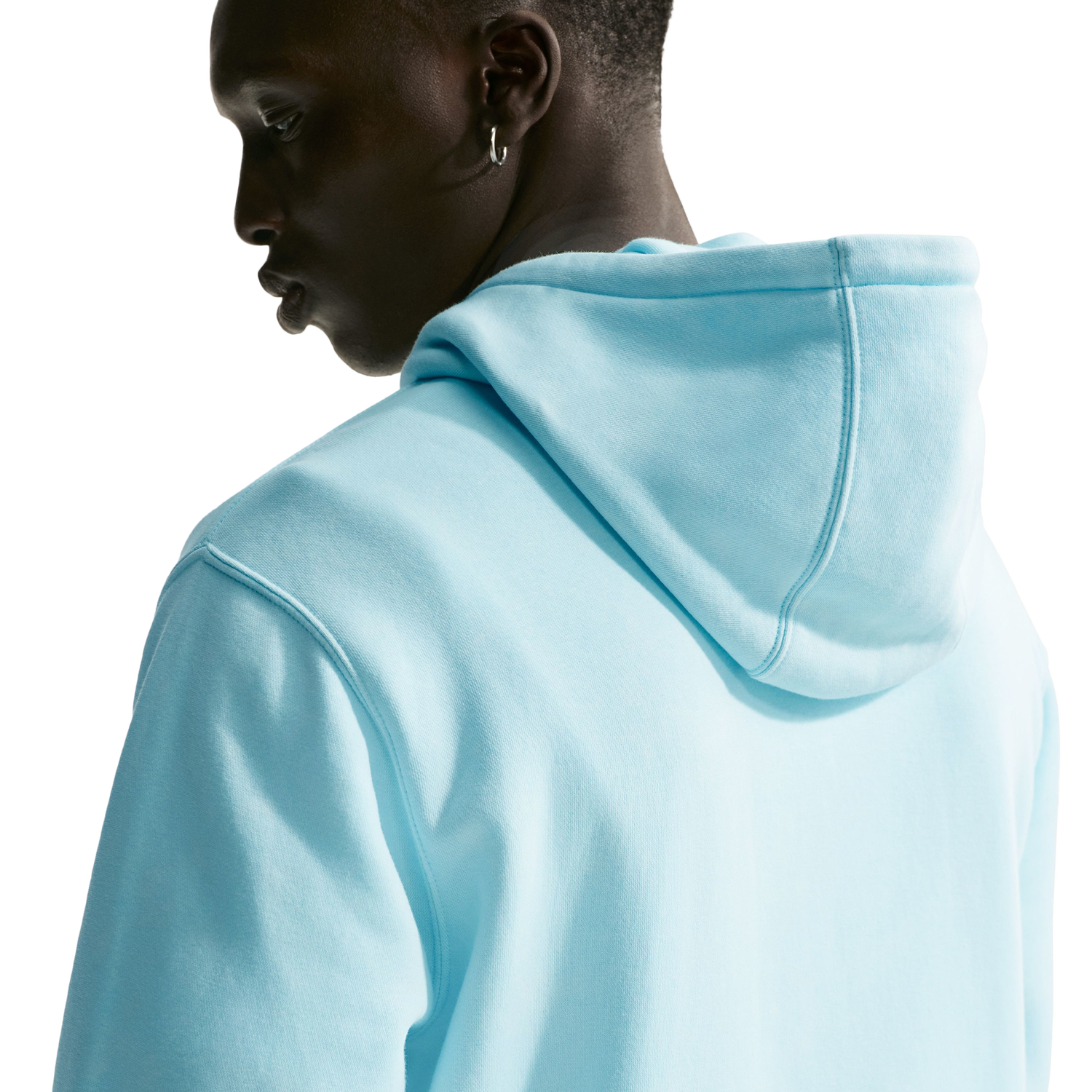 Nike CWash Club Basketball Hoodie - Men's - Blue/Blue