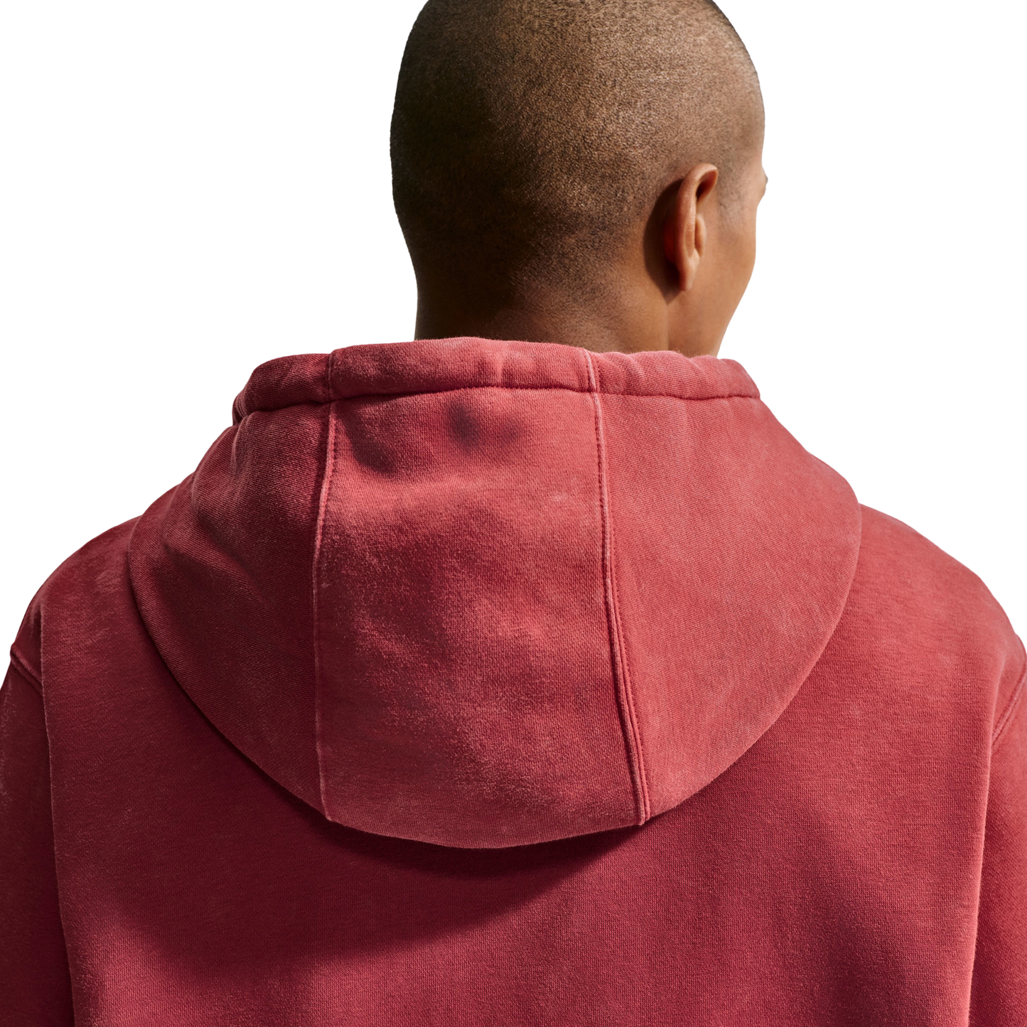 Nike CWash Club Basketball Hoodie - Men's - Red/Red