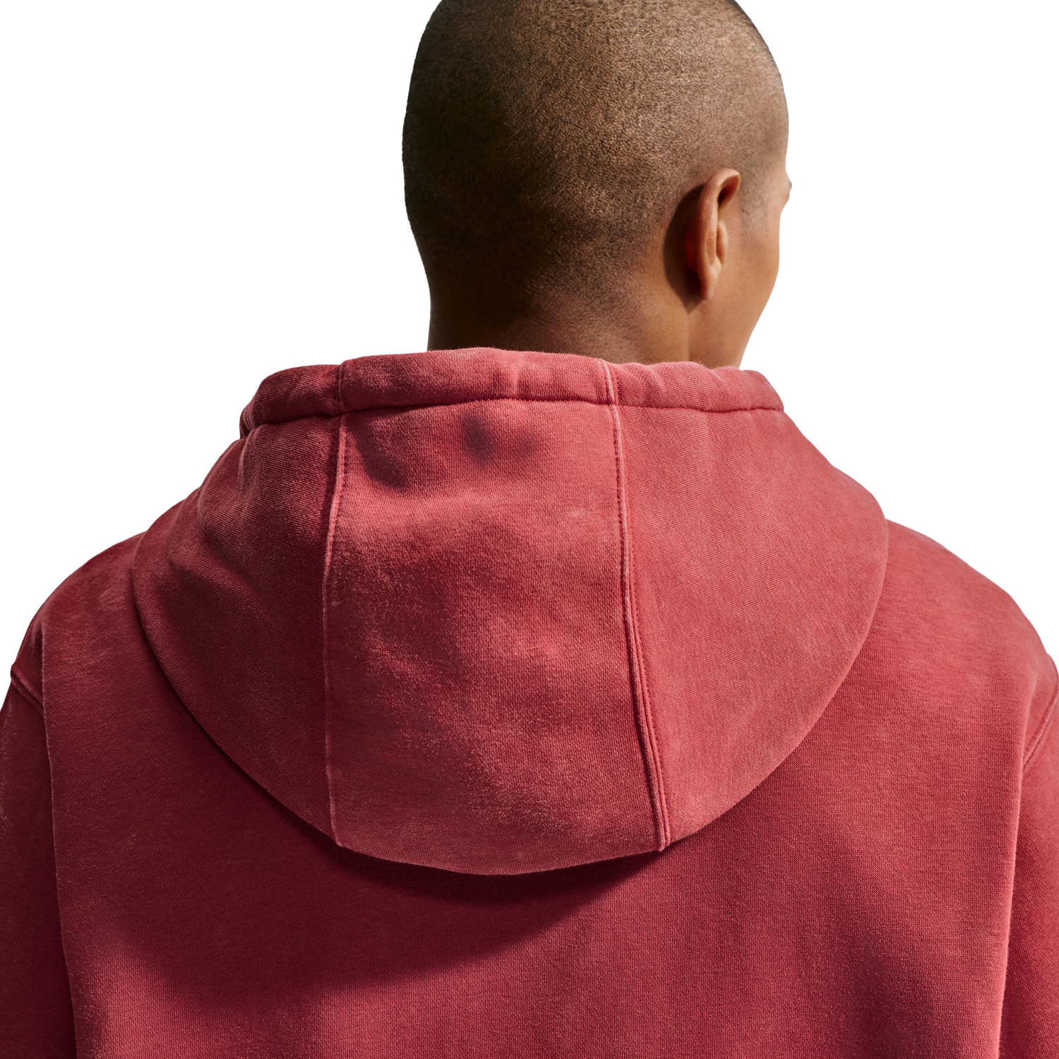 Nike CWash Club Basketball Hoodie - Men's - Red/Red