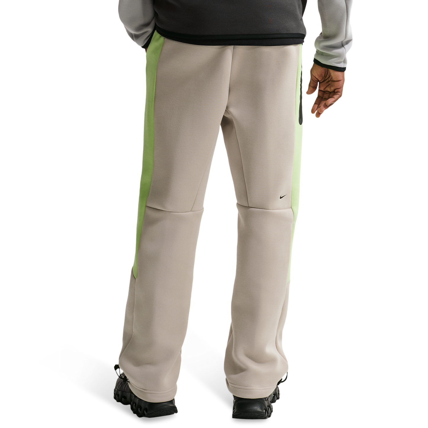Nike Tech Fleece Pro Cb Open Hem Pants - Men's - Gray/Green
