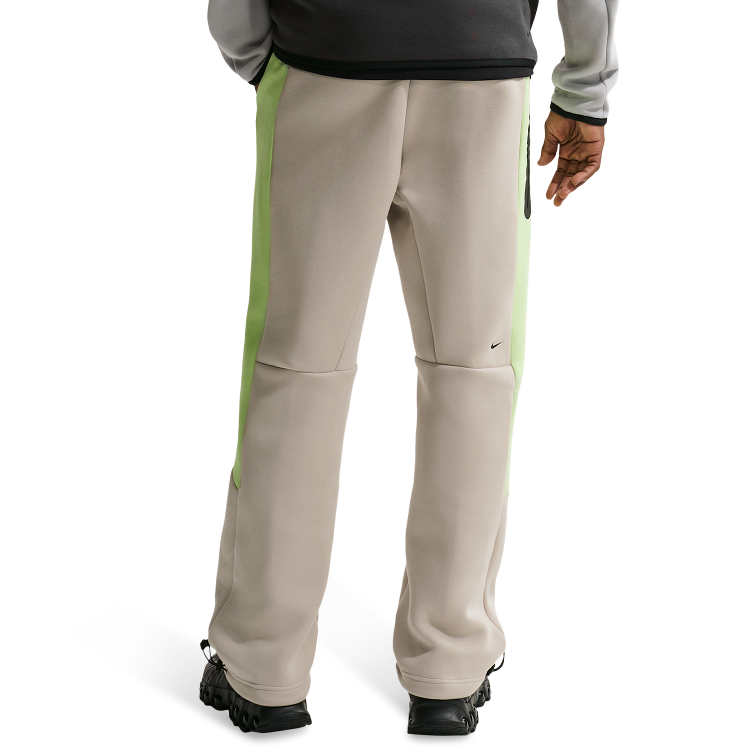 Nike Tech Fleece Pro Cb Open Hem Pants - Men's - Gray/Green