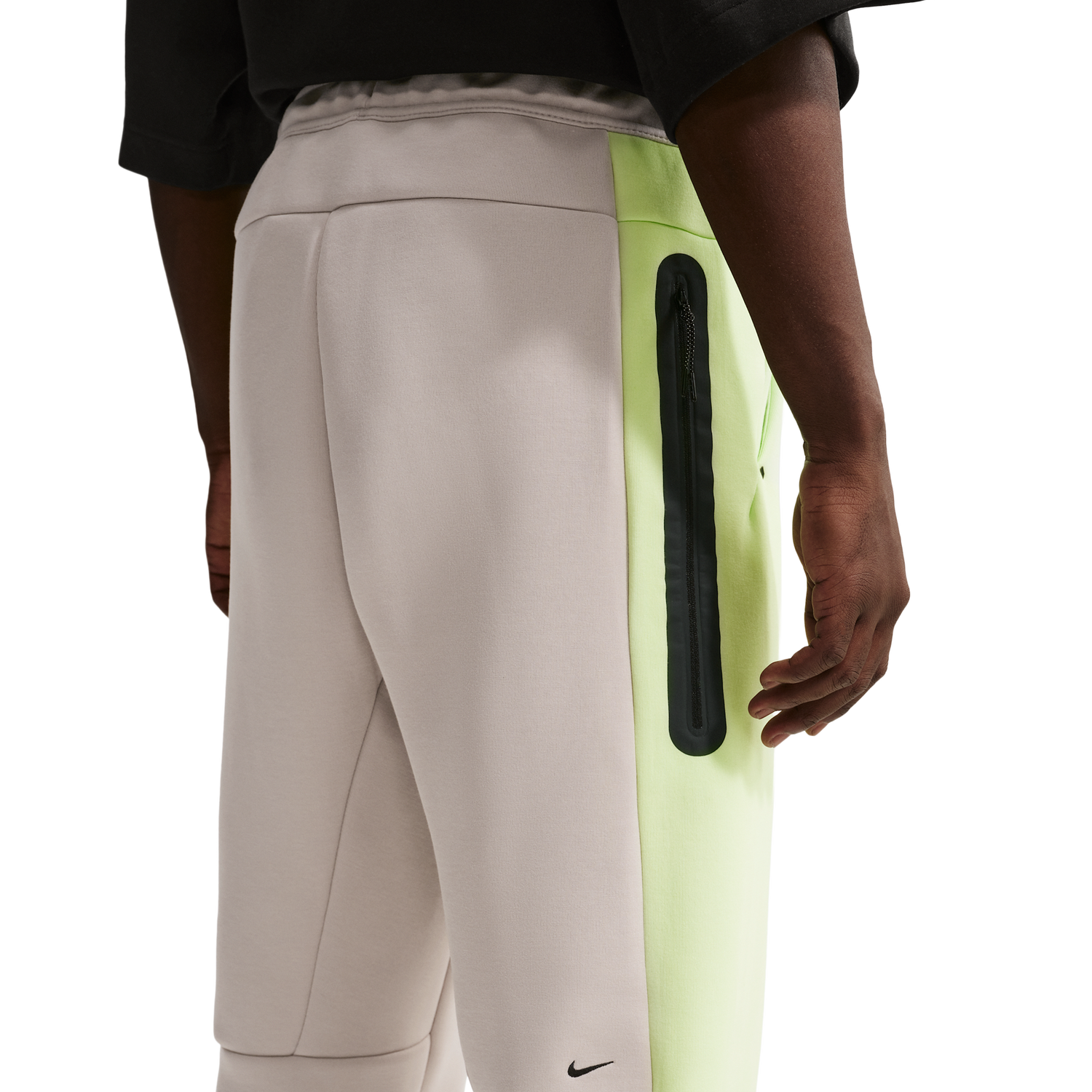 Nike Tech Fleece Pro Cb Open Hem Pants - Men's - Gray/Green