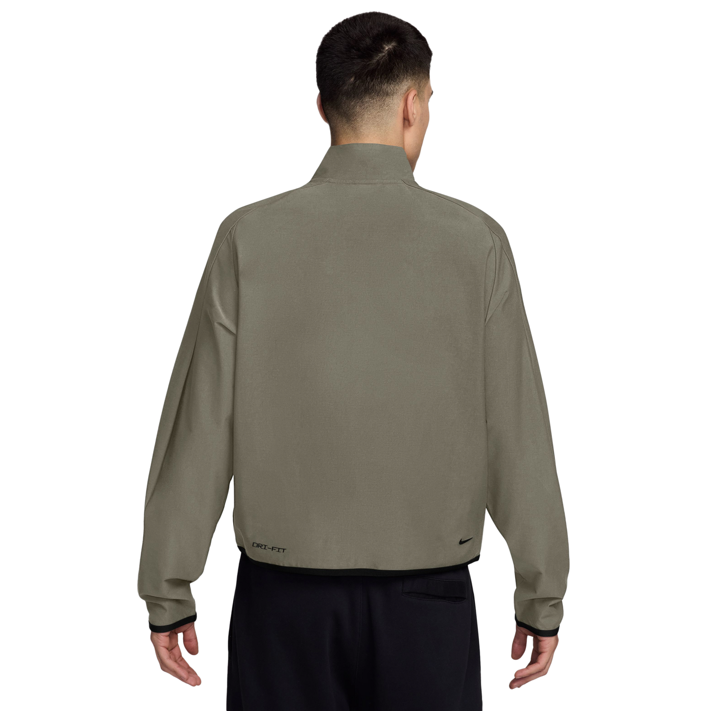 Nike Tech Shori Knit Track Jacket - Men's - Olive/Black