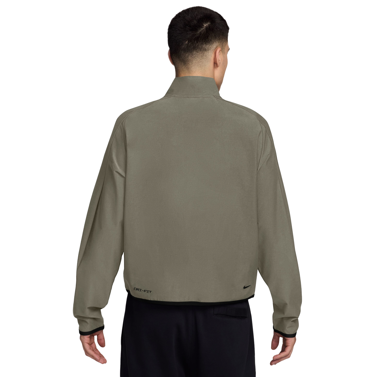 Nike Tech Shori Knit Track Jacket - Men's - Olive/Black