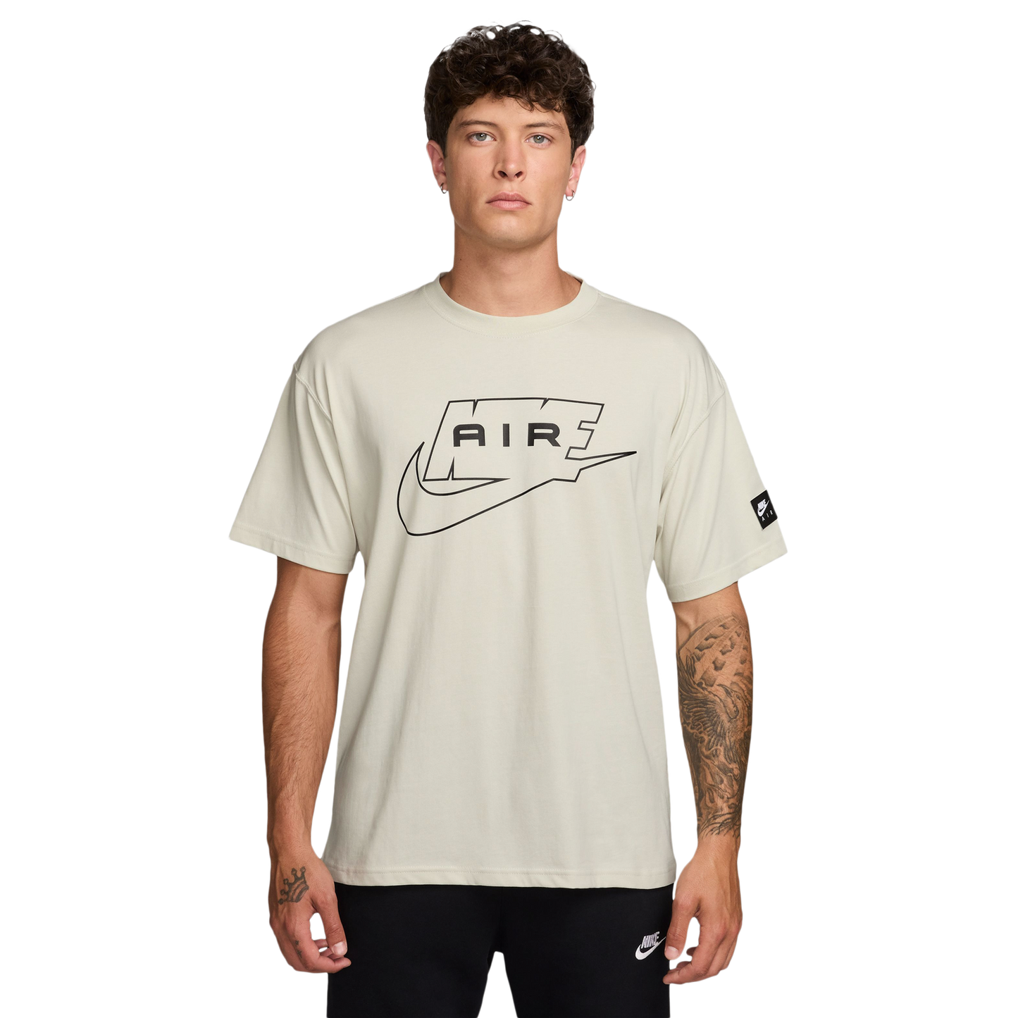 Nike Air Loose T-Shirt - Men's - Tan/Black