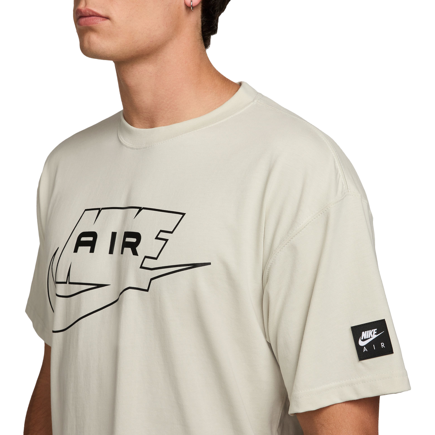 Nike Air Loose T-Shirt - Men's - Tan/Black