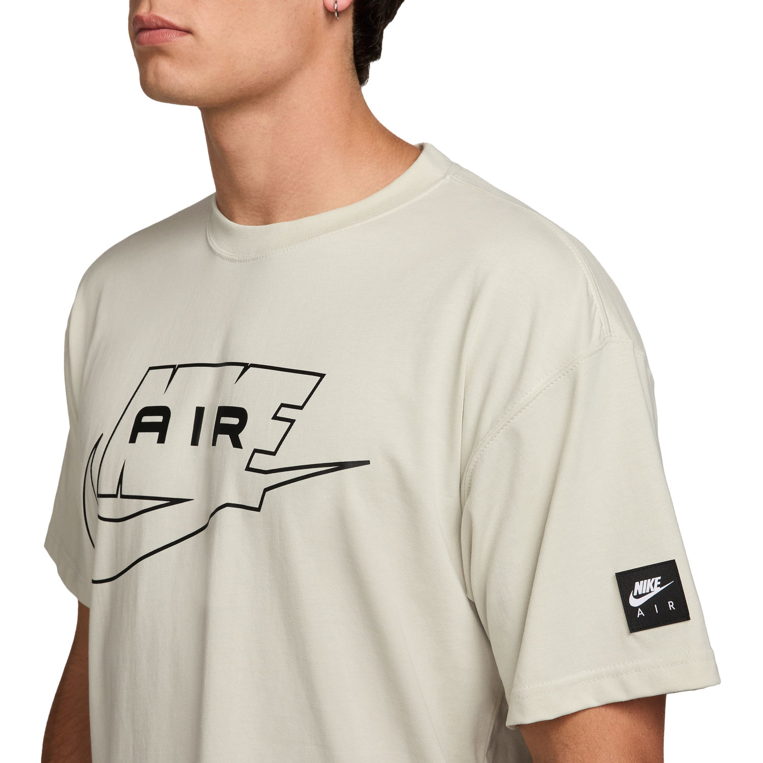 Nike Air Loose T-Shirt - Men's - Tan/Black