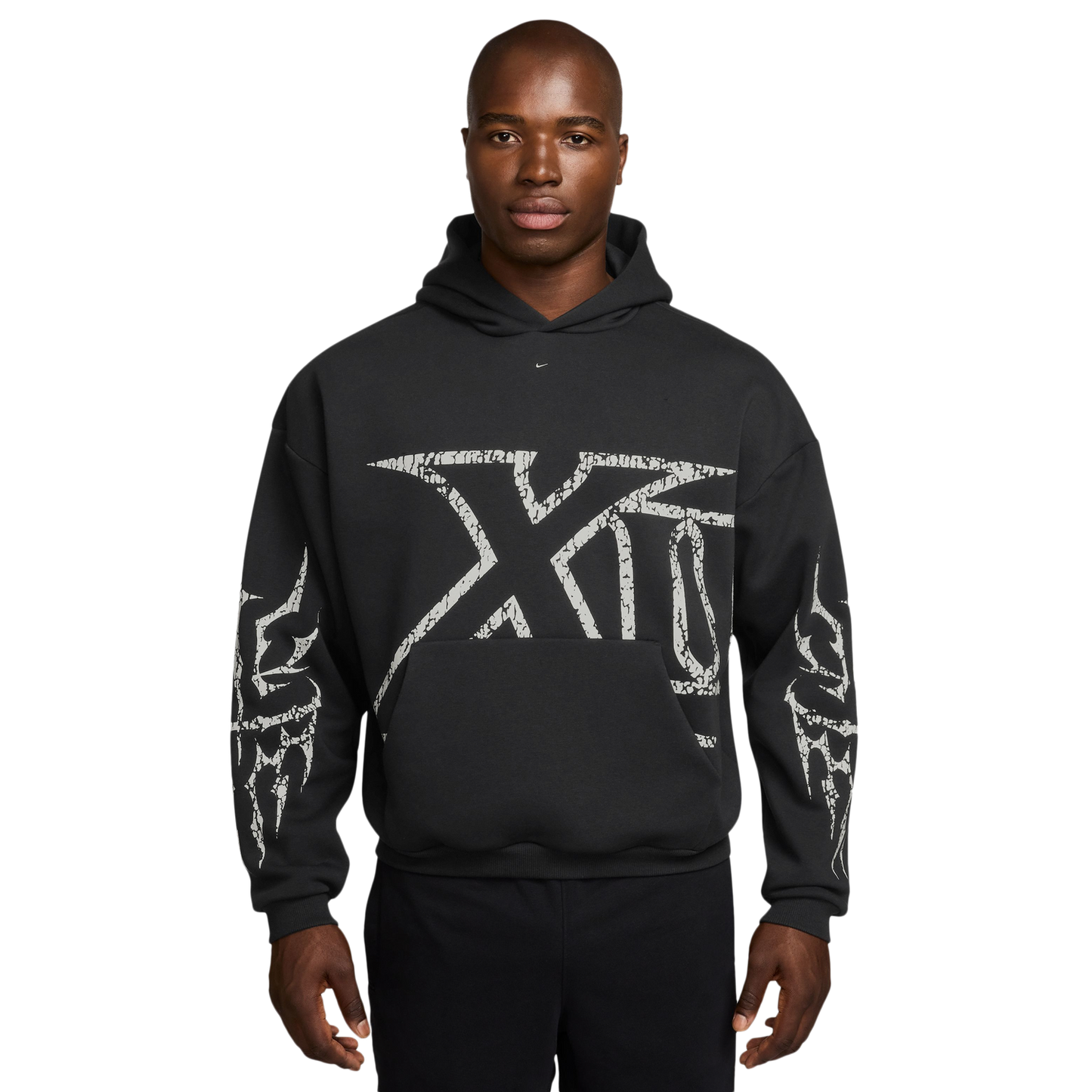 Nike JA Tech Fleece SI Pullover Hoodie - Men's - Black/Gray