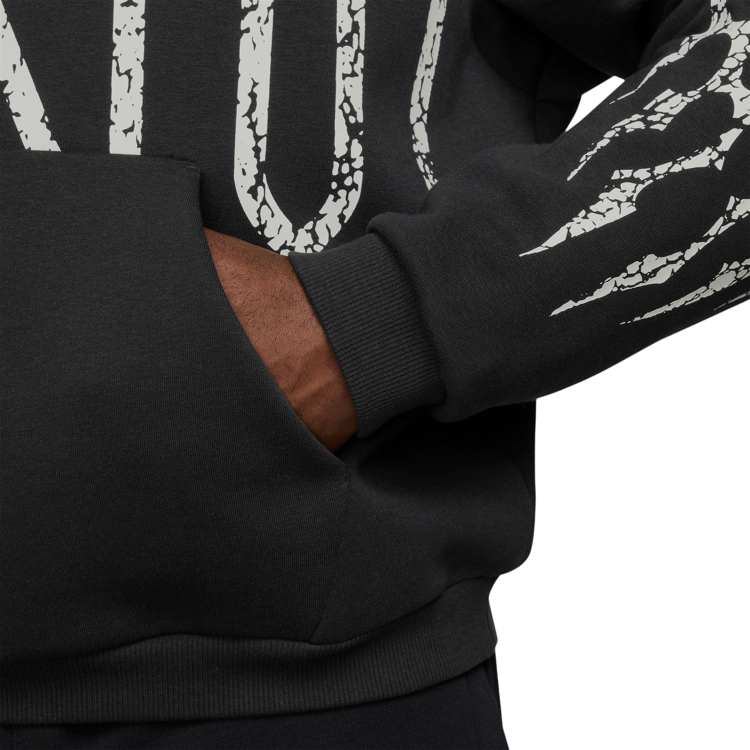 Nike JA Tech Fleece SI Pullover Hoodie - Men's - Black/Gray