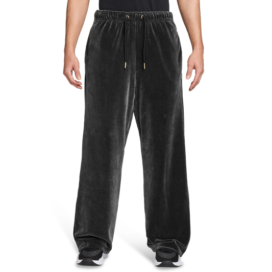 Nike LJ Freak Velour Pants - Men's - Black/Black